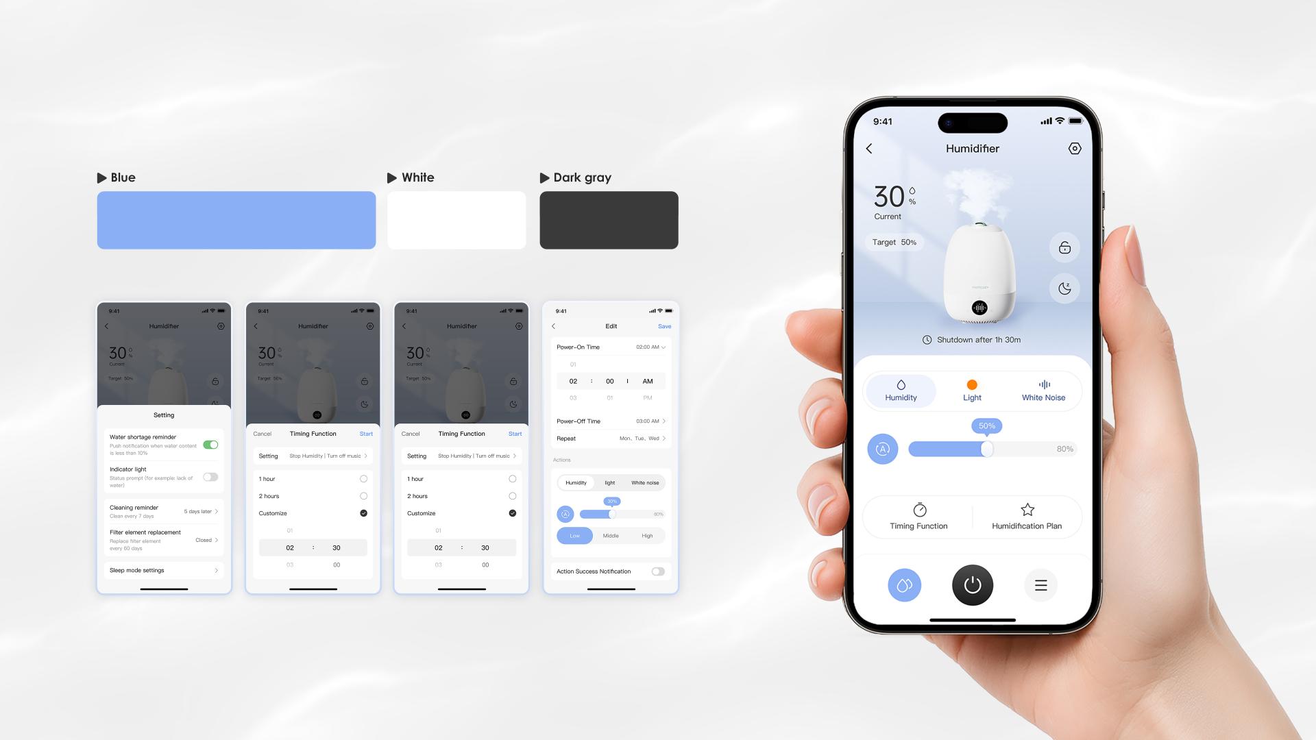 London Design Awards Winner - Humidifier App