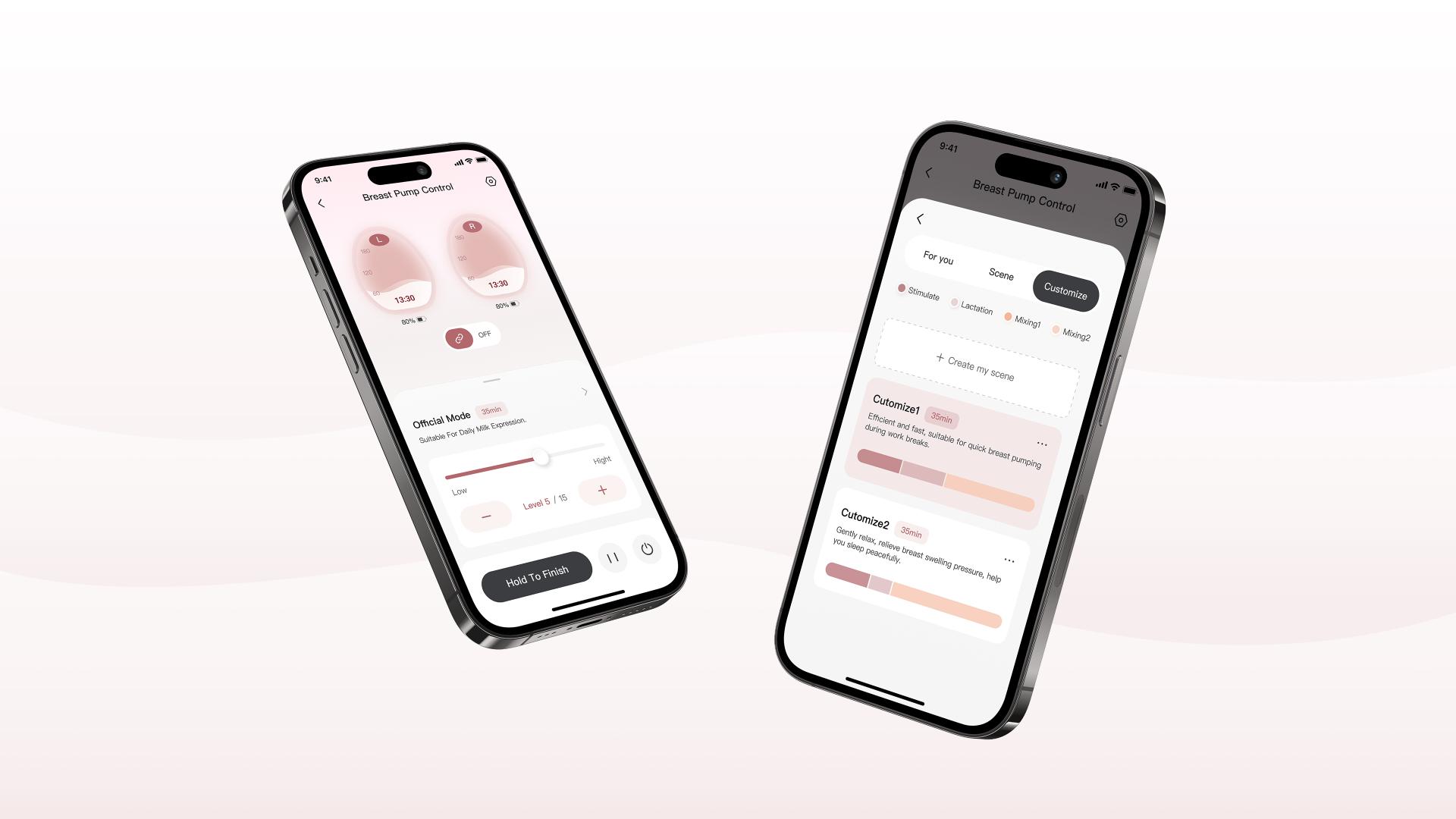 London Design Awards Winner - Smart Breast Pump APP