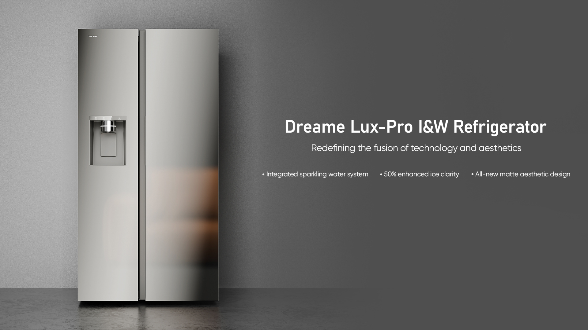 London Design Awards Winner - Dreame Lux-Pro I&W Refrigerator