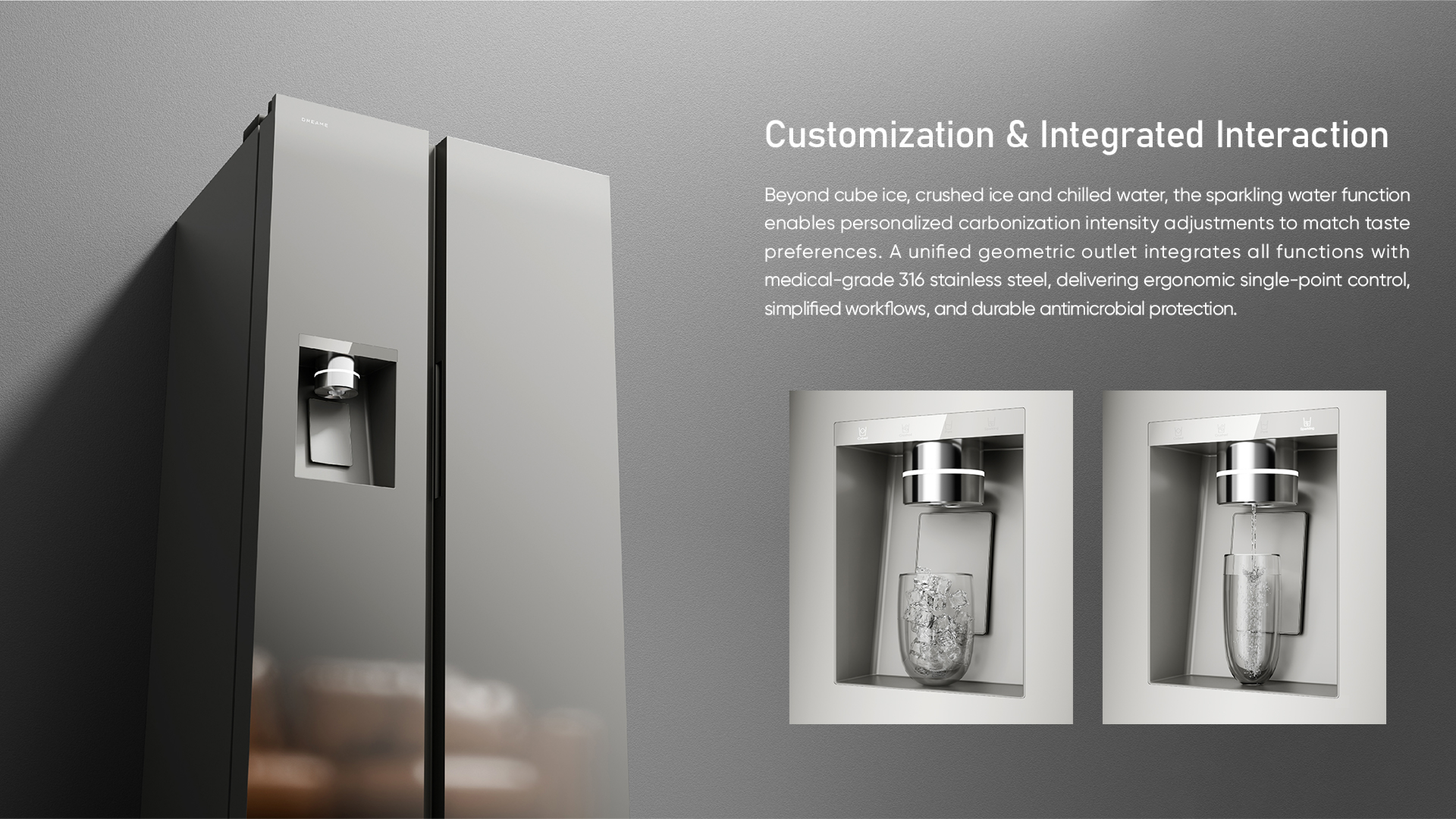 London Design Awards Winner - Dreame Lux-Pro I&W Refrigerator