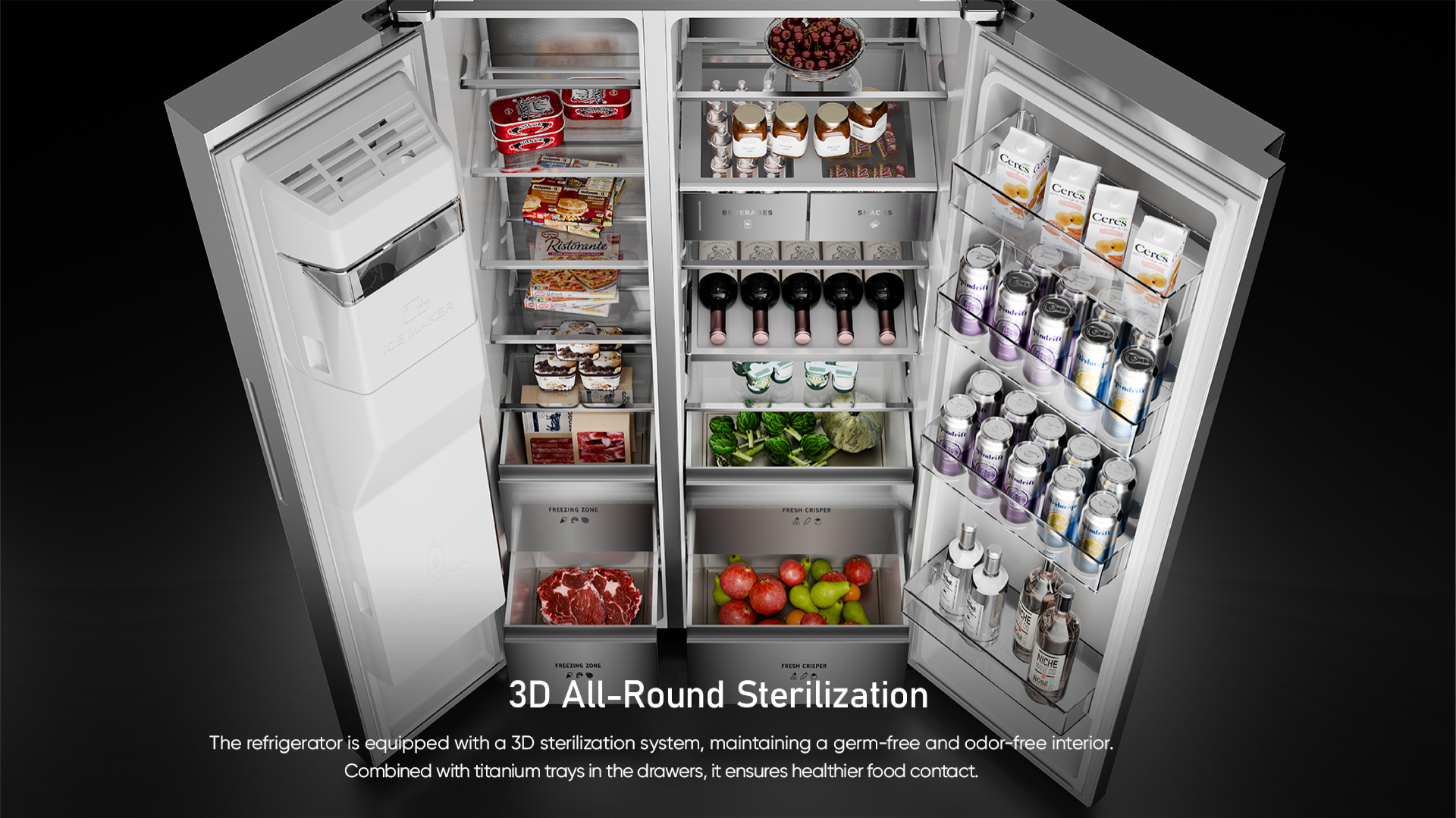 London Design Awards Winner - Dreame Lux-Pro I&W Refrigerator