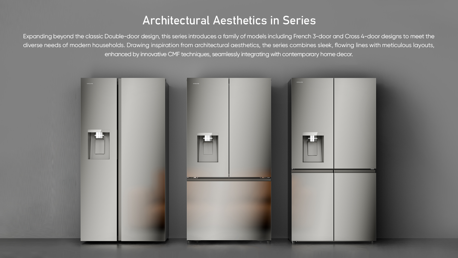 London Design Awards Winner - Dreame Lux-Pro I&W Refrigerator