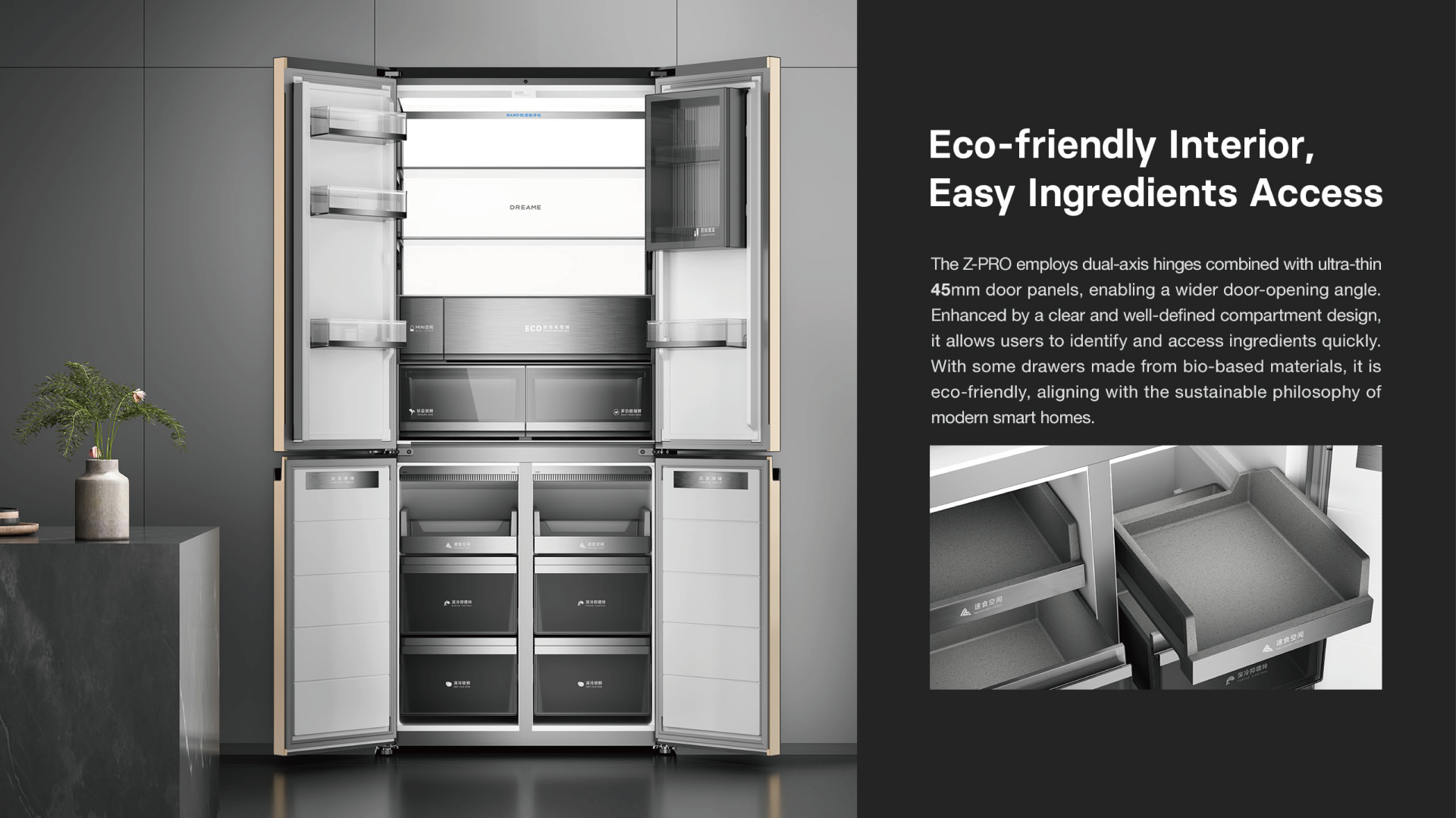 London Design Awards Winner - Dreame Z-Pro Refrigerator