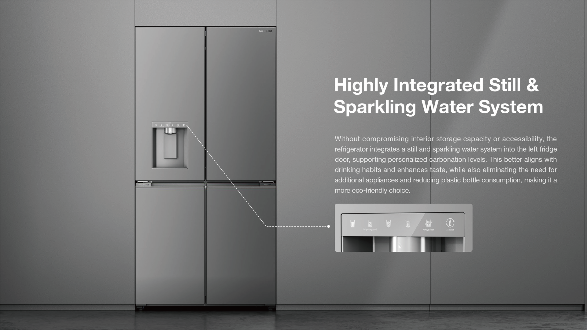 London Design Awards Winner - Dreame Fizzfresh Refrigerator