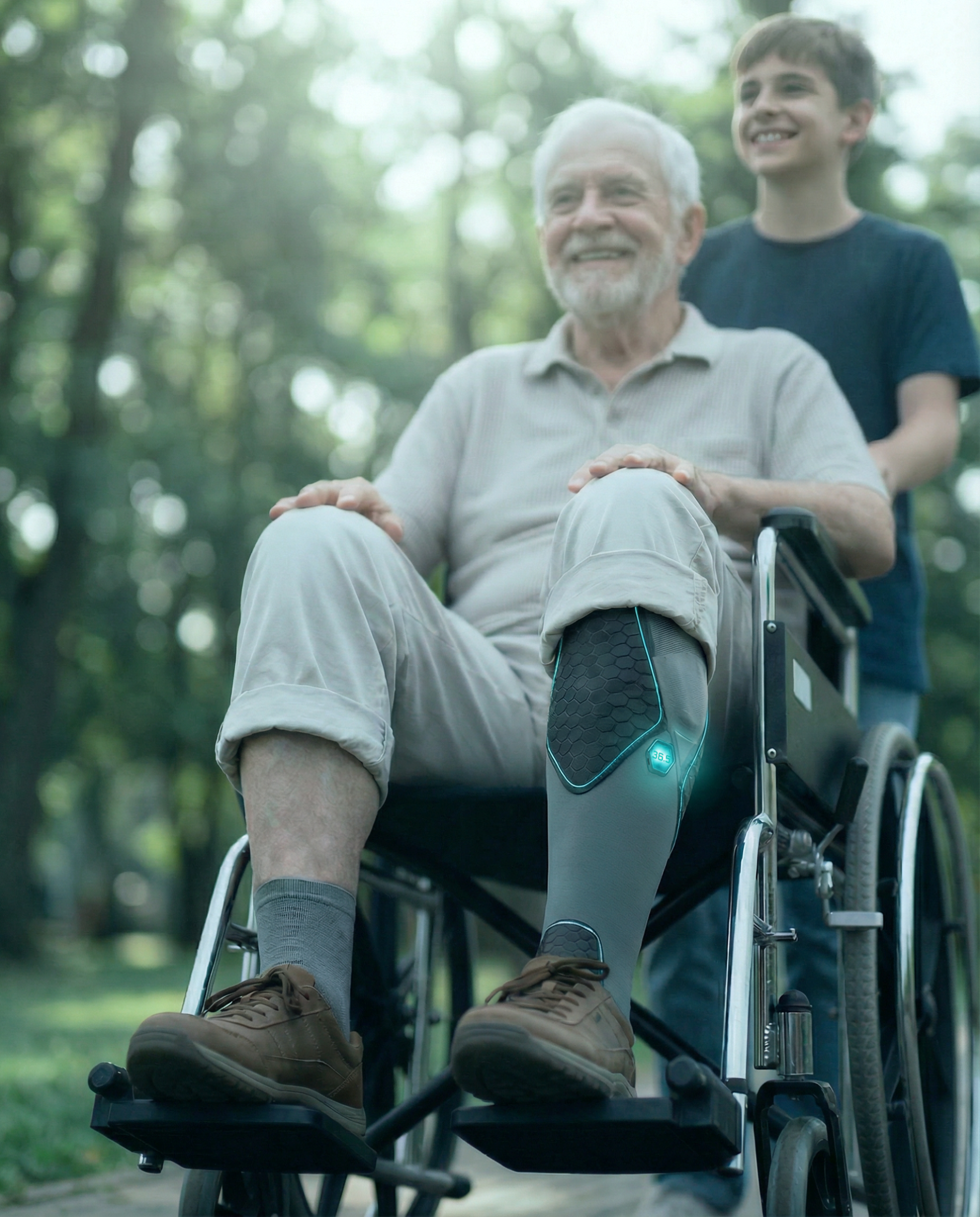 London Design Awards Winner - EMBRA - Thermo-Smart Sock for Hemiplegia