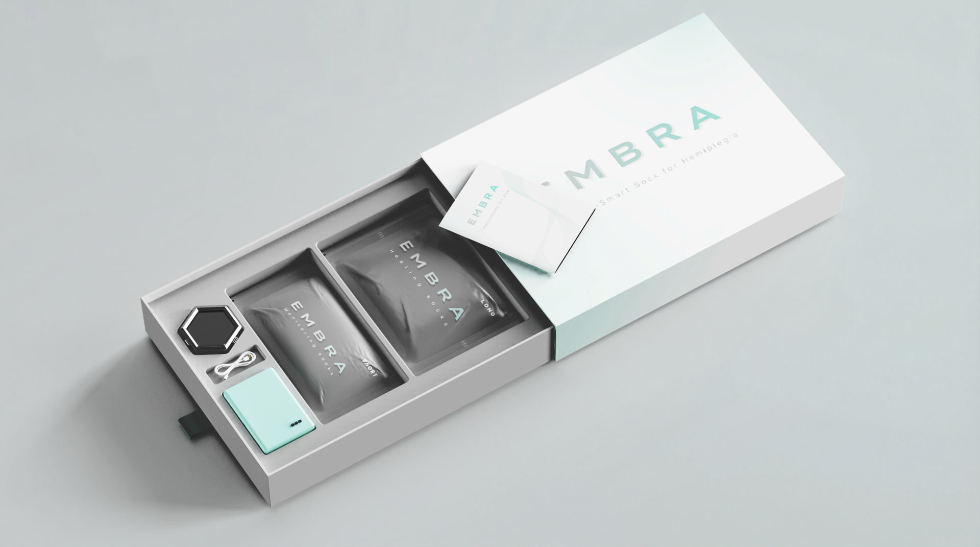 London Design Awards Winner - EMBRA - Thermo-Smart Sock for Hemiplegia