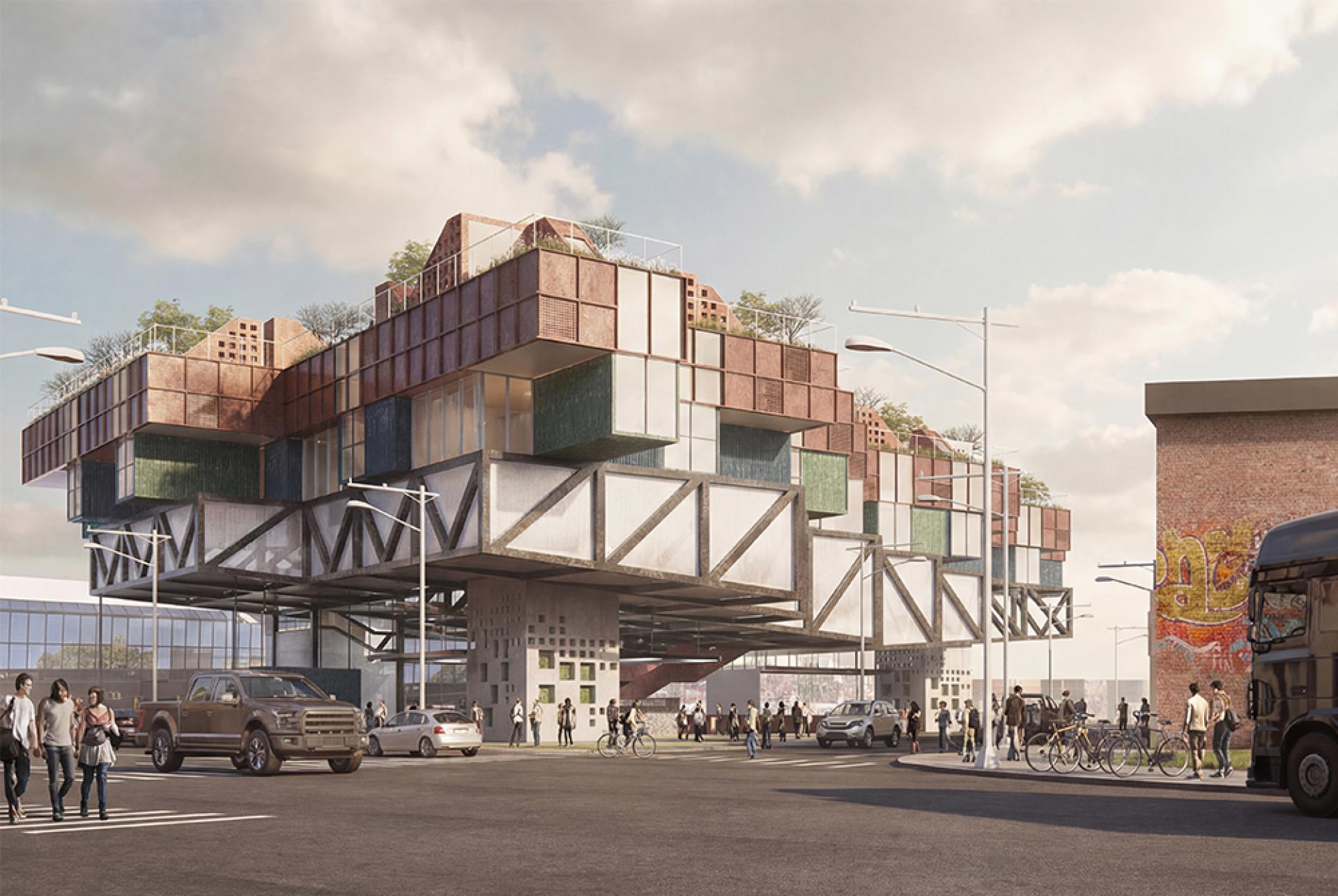 London Design Awards Winner - RE:Construct - Art Center & Artist Residence