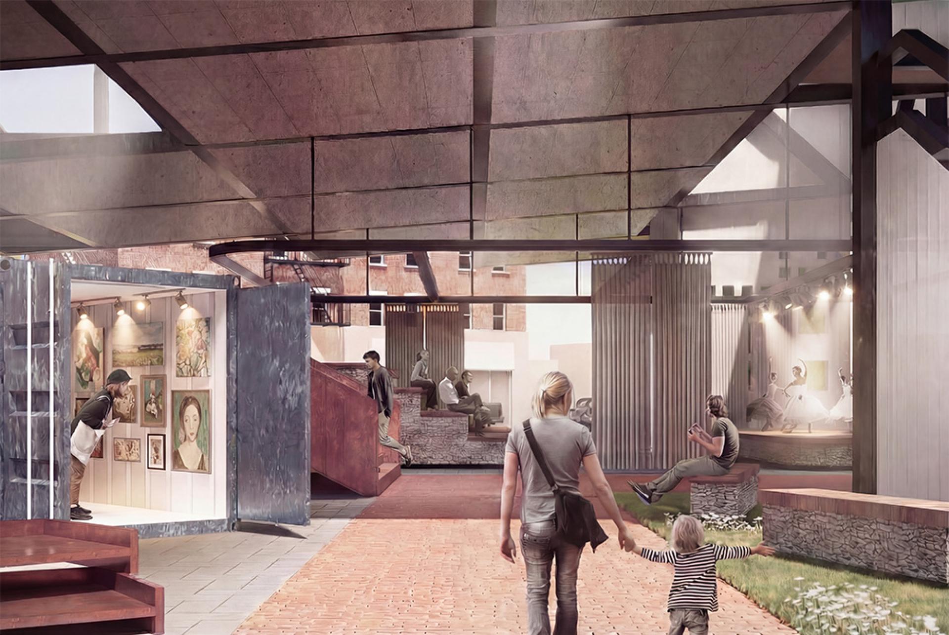London Design Awards Winner - RE:Construct - Art Center & Artist Residence