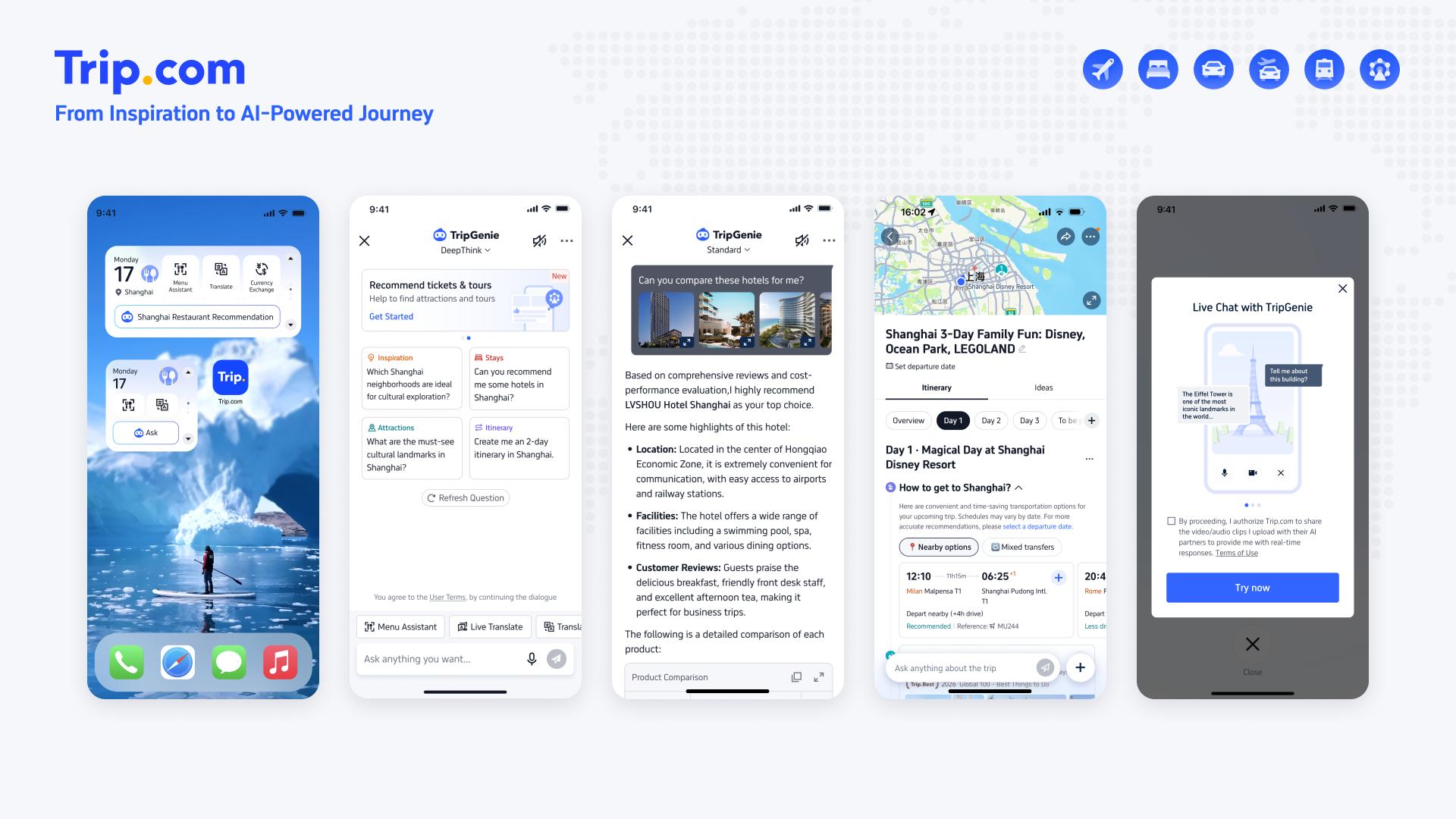 London Design Awards Winner - Trip.com AI Suite