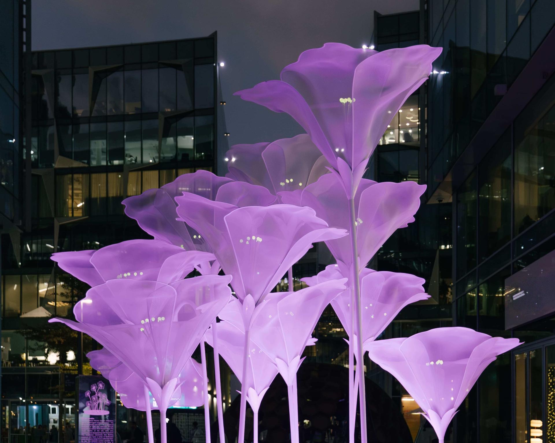 London Design Awards Winner - The Ephemeral Petunia Garden