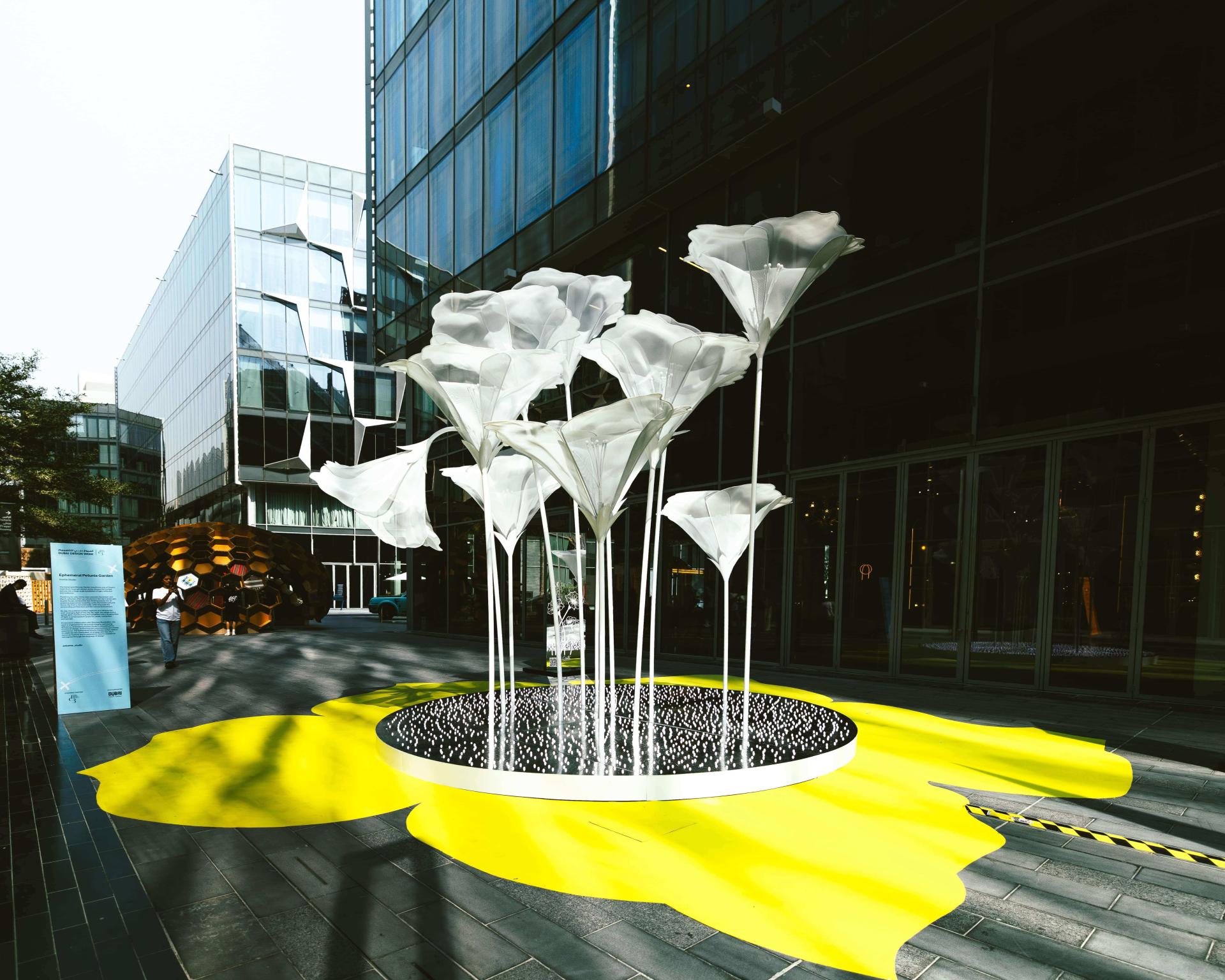 London Design Awards Winner - The Ephemeral Petunia Garden