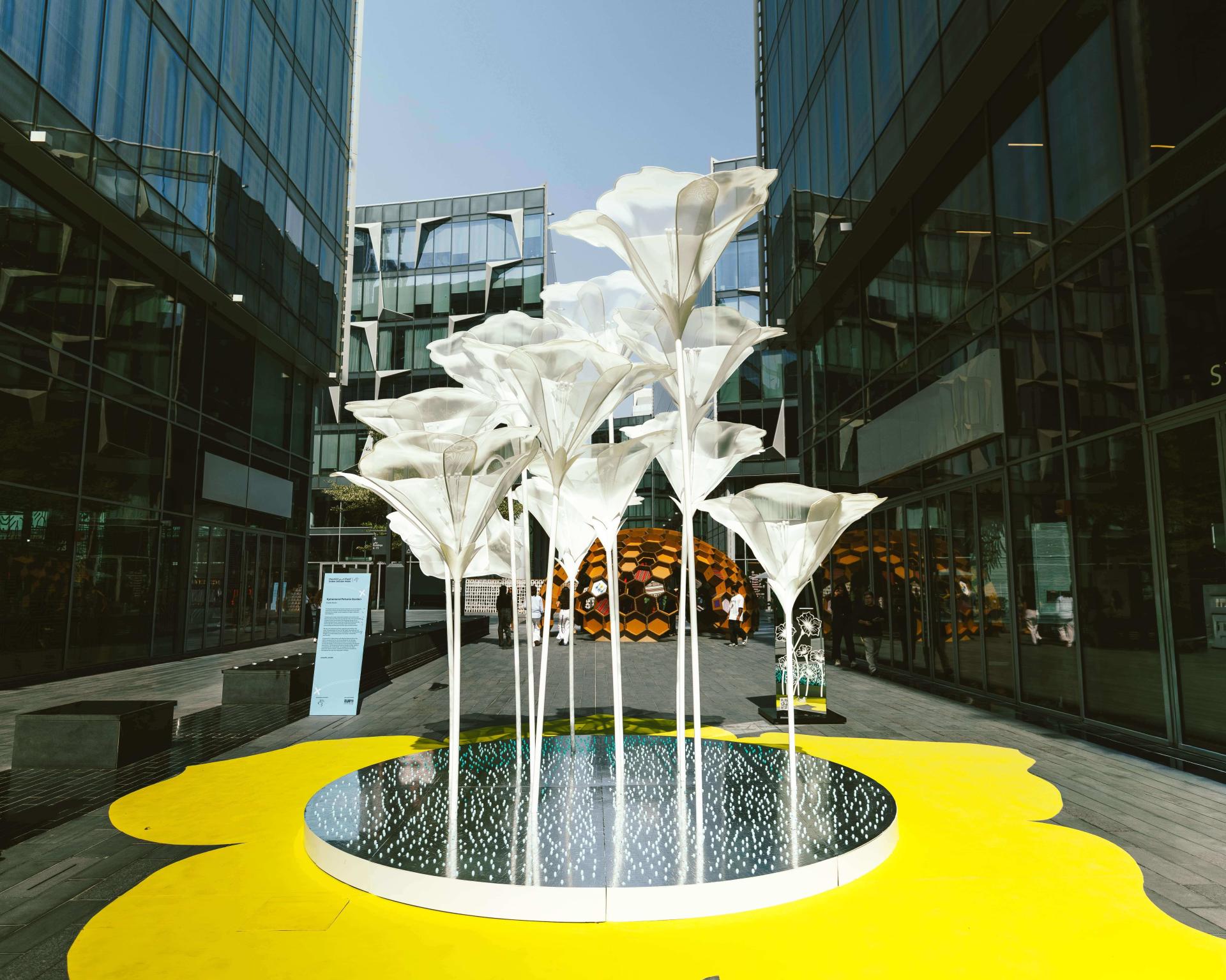 London Design Awards Winner - The Ephemeral Petunia Garden