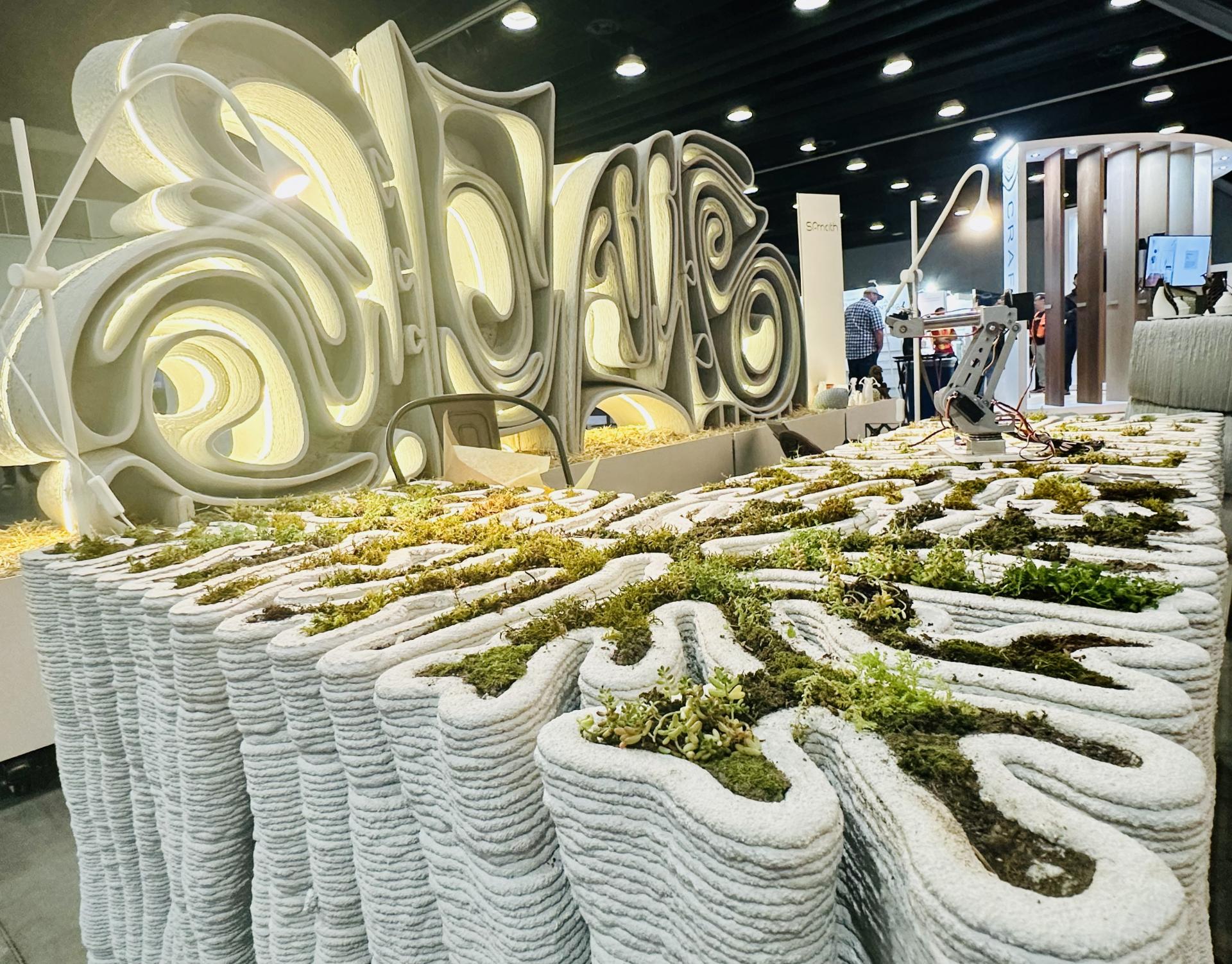 London Design Awards Winner - Concrete Reverie: An AI-Driven 3D Symphony 