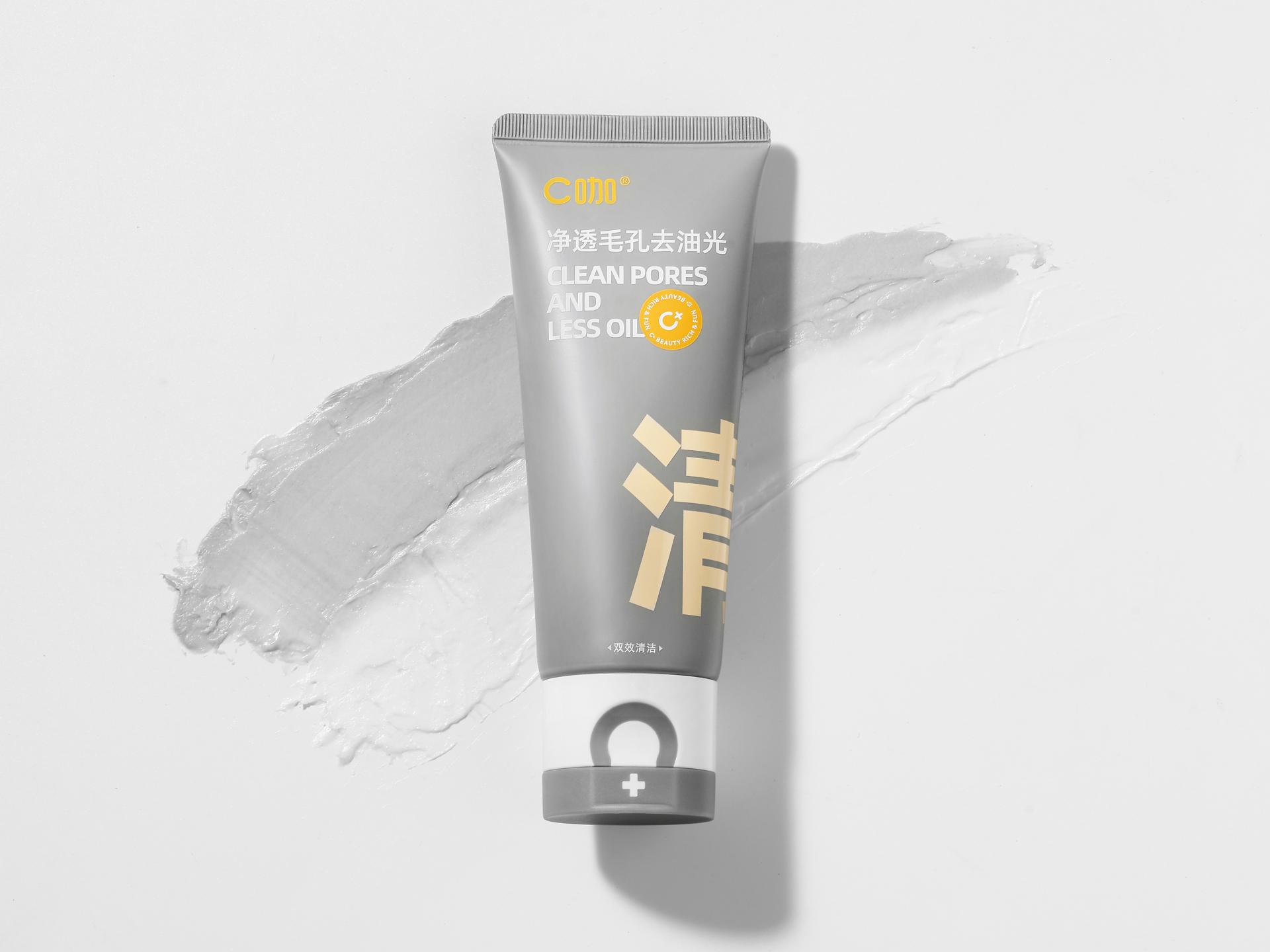 London Design Awards Winner - CKA AMINO ACID WHITE CLAY CLEANSING DOUBLE TUBES CLEANSER