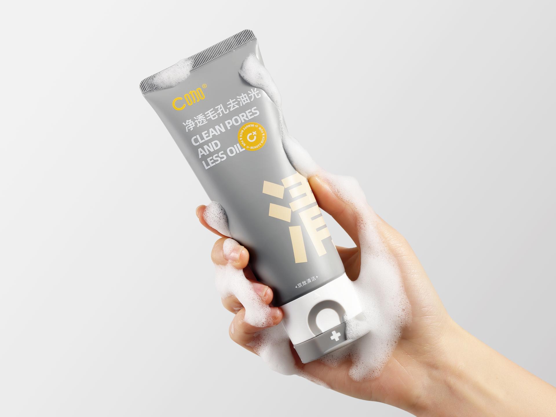 London Design Awards Winner - CKA AMINO ACID WHITE CLAY CLEANSING DOUBLE TUBES CLEANSER