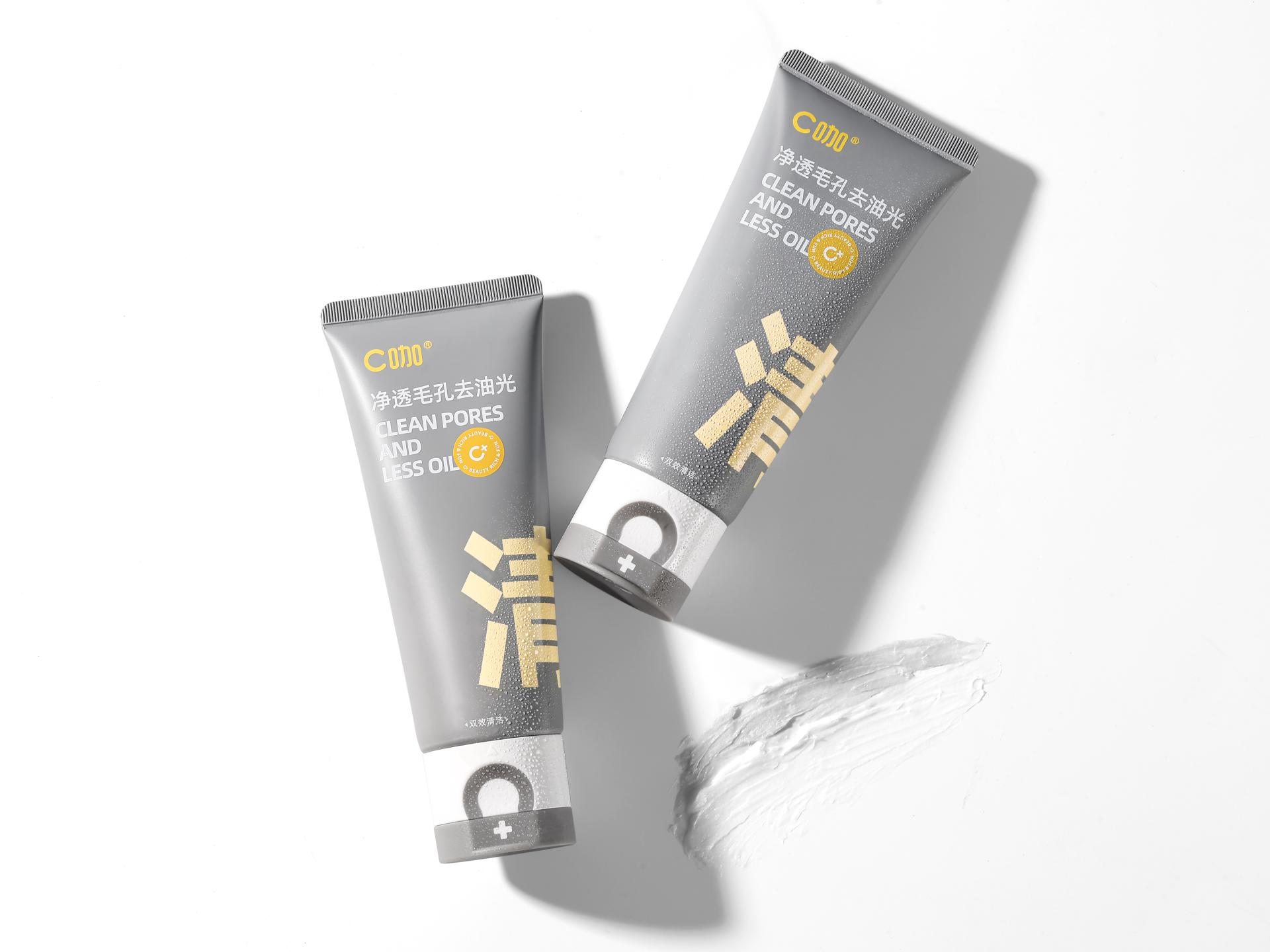 London Design Awards Winner - CKA AMINO ACID WHITE CLAY CLEANSING DOUBLE TUBES CLEANSER
