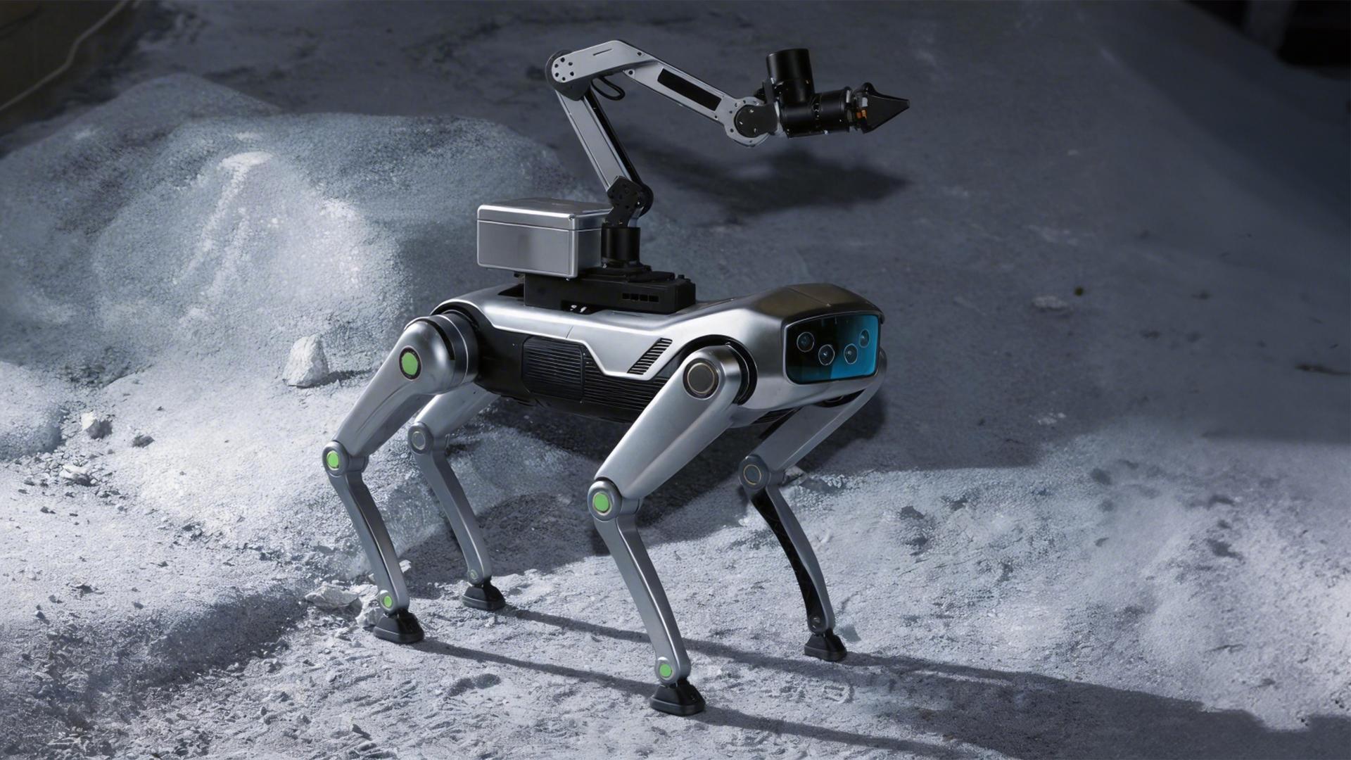 London Design Awards Winner - Mapping and Geochemical Sampling Quadrupedal Robots