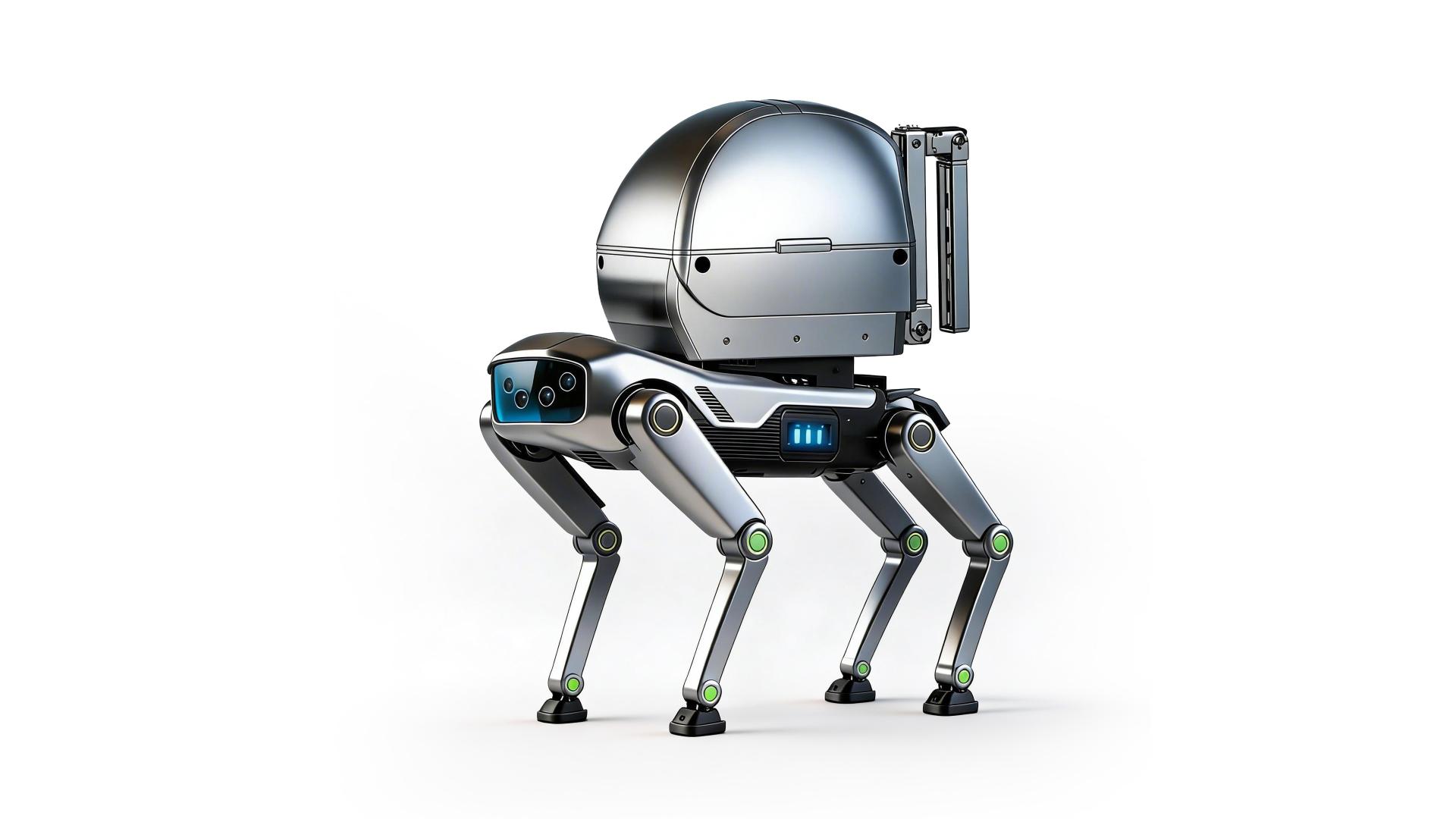 London Design Awards Winner - Mapping and Geochemical Sampling Quadrupedal Robots