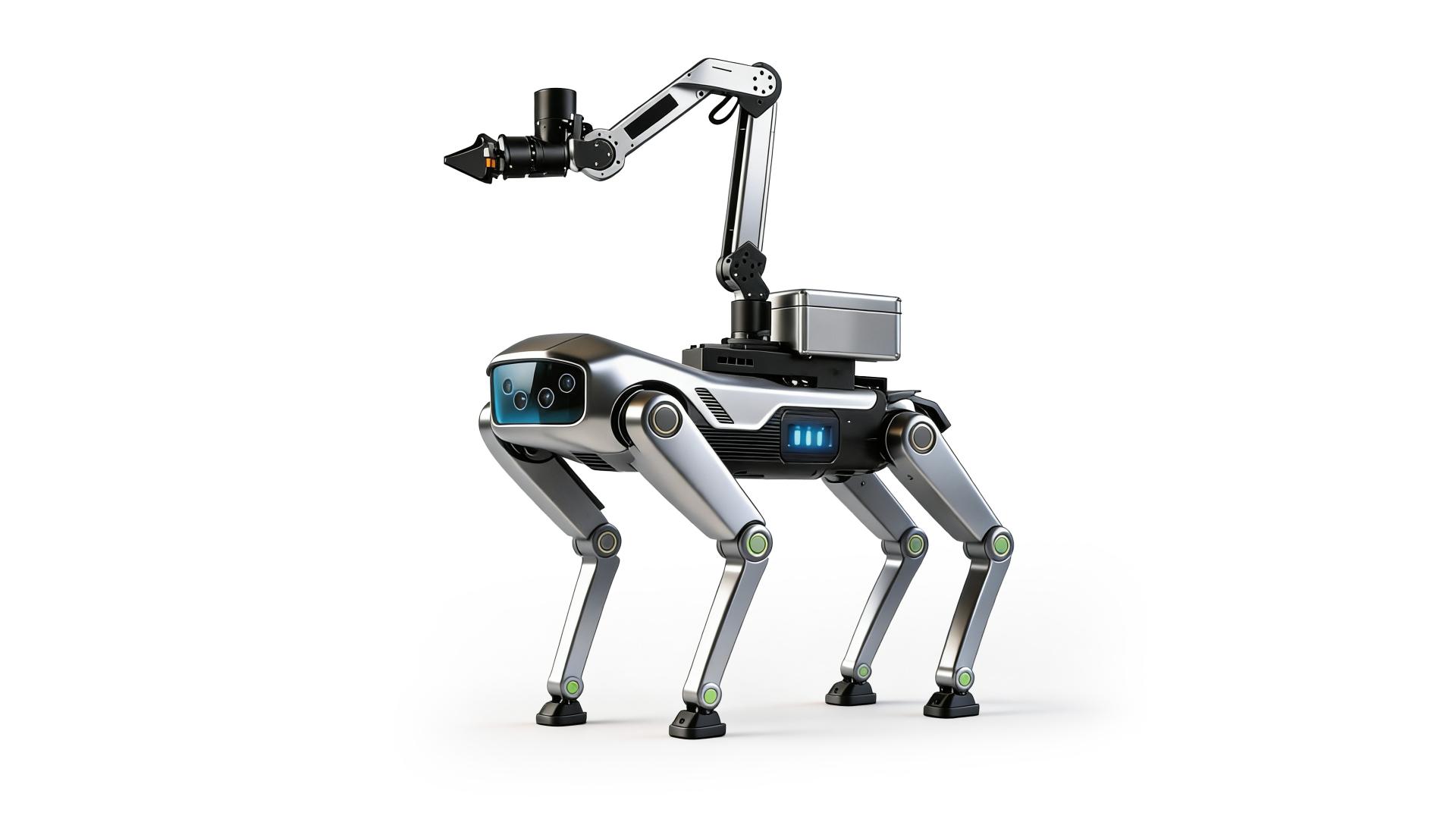 London Design Awards Winner - Mapping and Geochemical Sampling Quadrupedal Robots