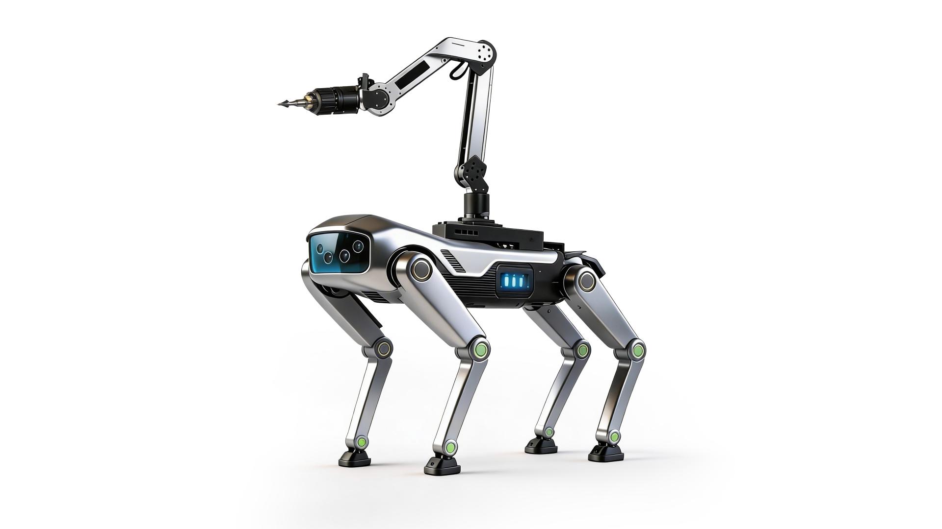 London Design Awards Winner - Mapping and Geochemical Sampling Quadrupedal Robots