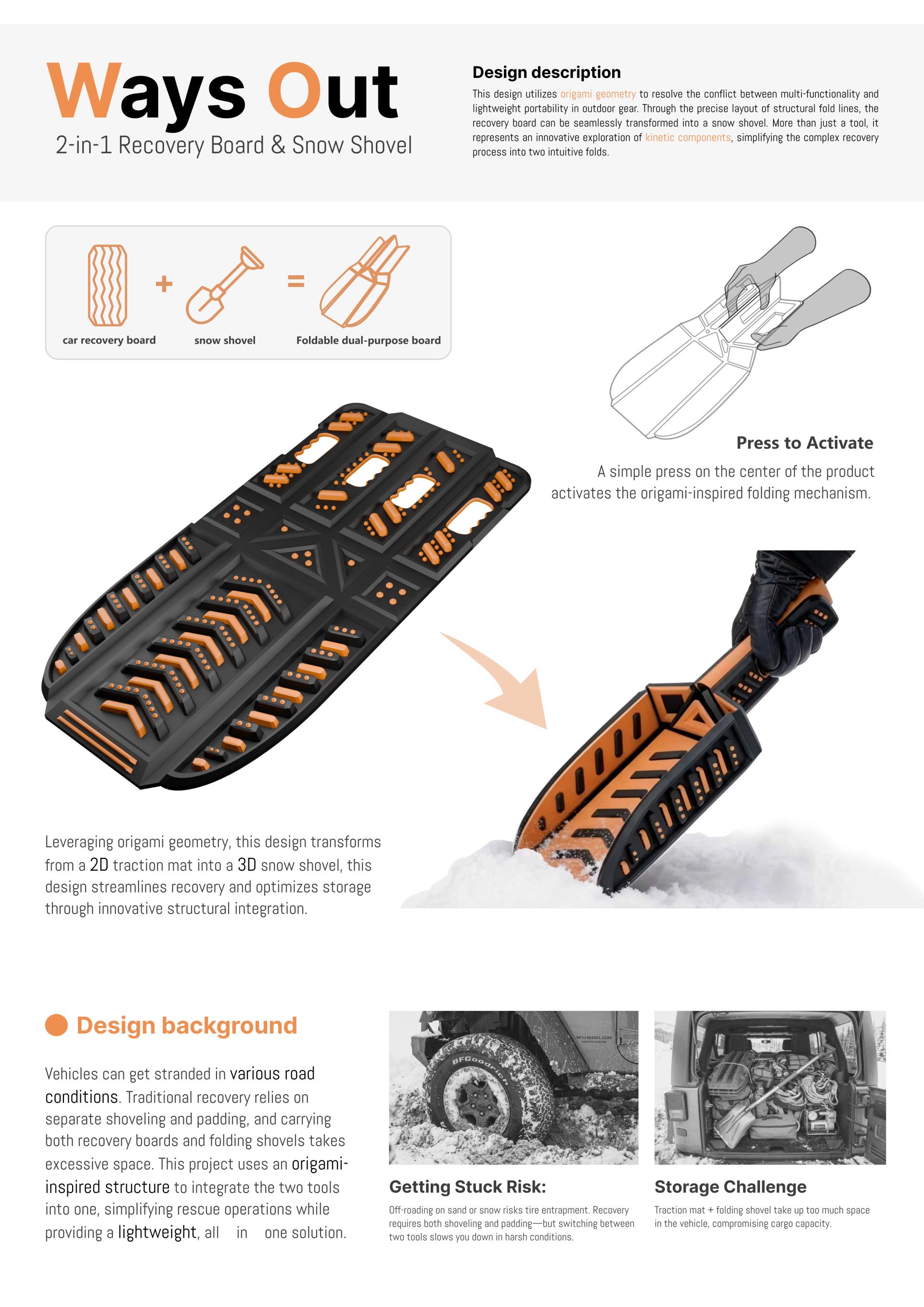 London Design Awards Winner - Ways Out
