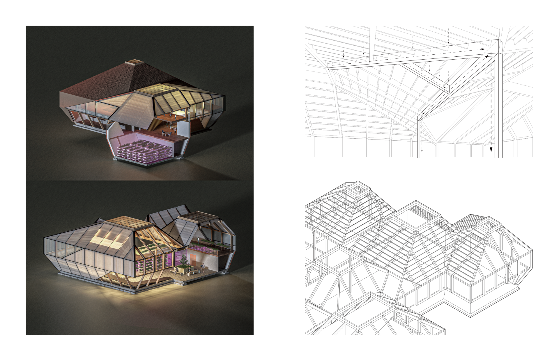 London Design Awards Winner - Ice Huts: Iceland Lake Myvatn Community House
