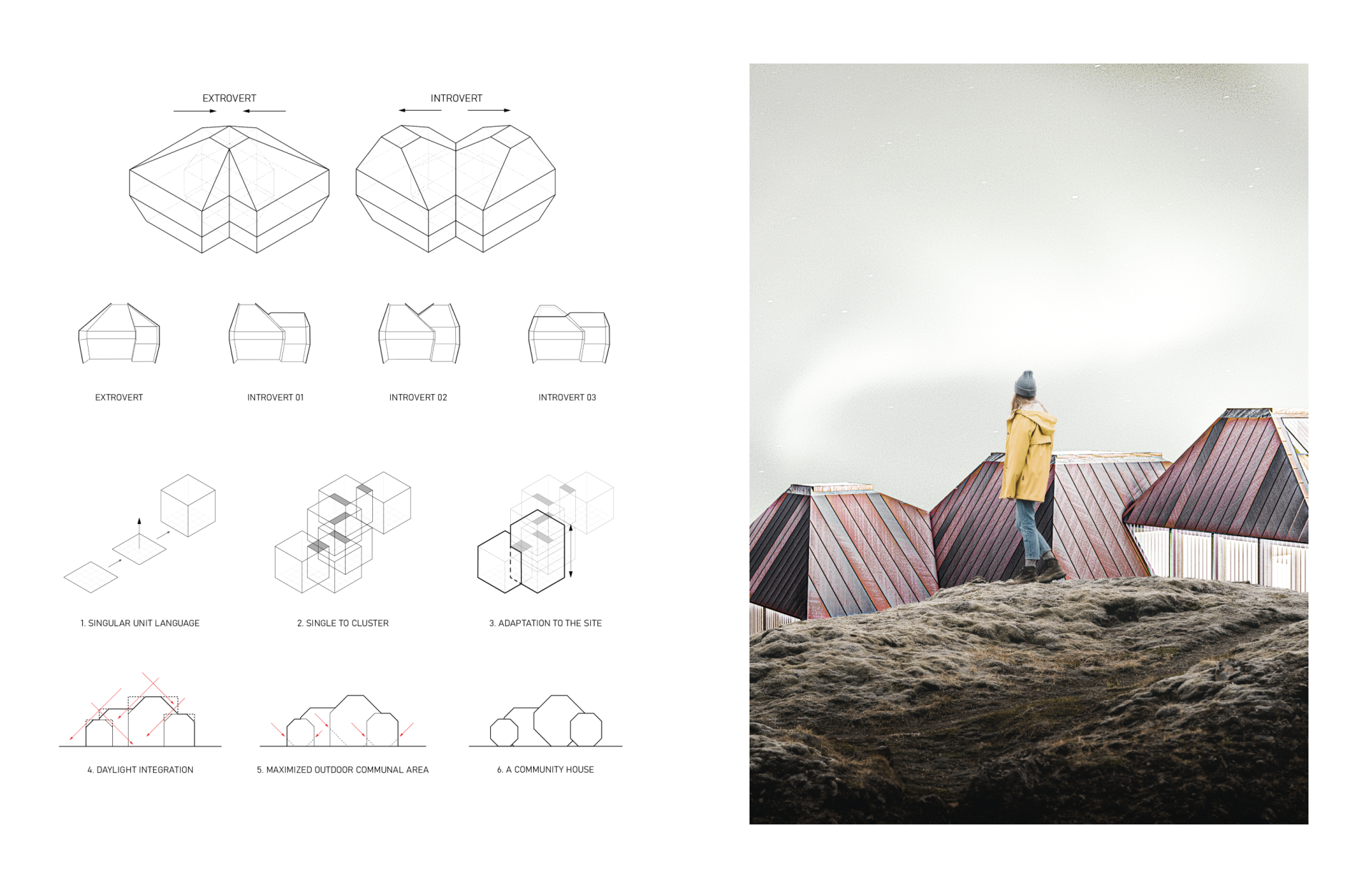 London Design Awards Winner - Ice Huts: Iceland Lake Myvatn Community House