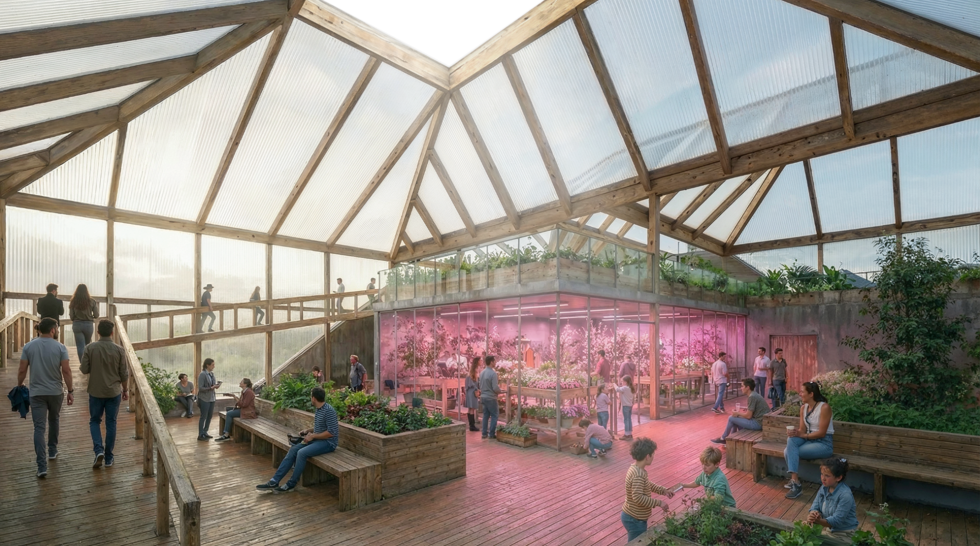 London Design Awards Winner - Ice Huts: Iceland Lake Myvatn Community House