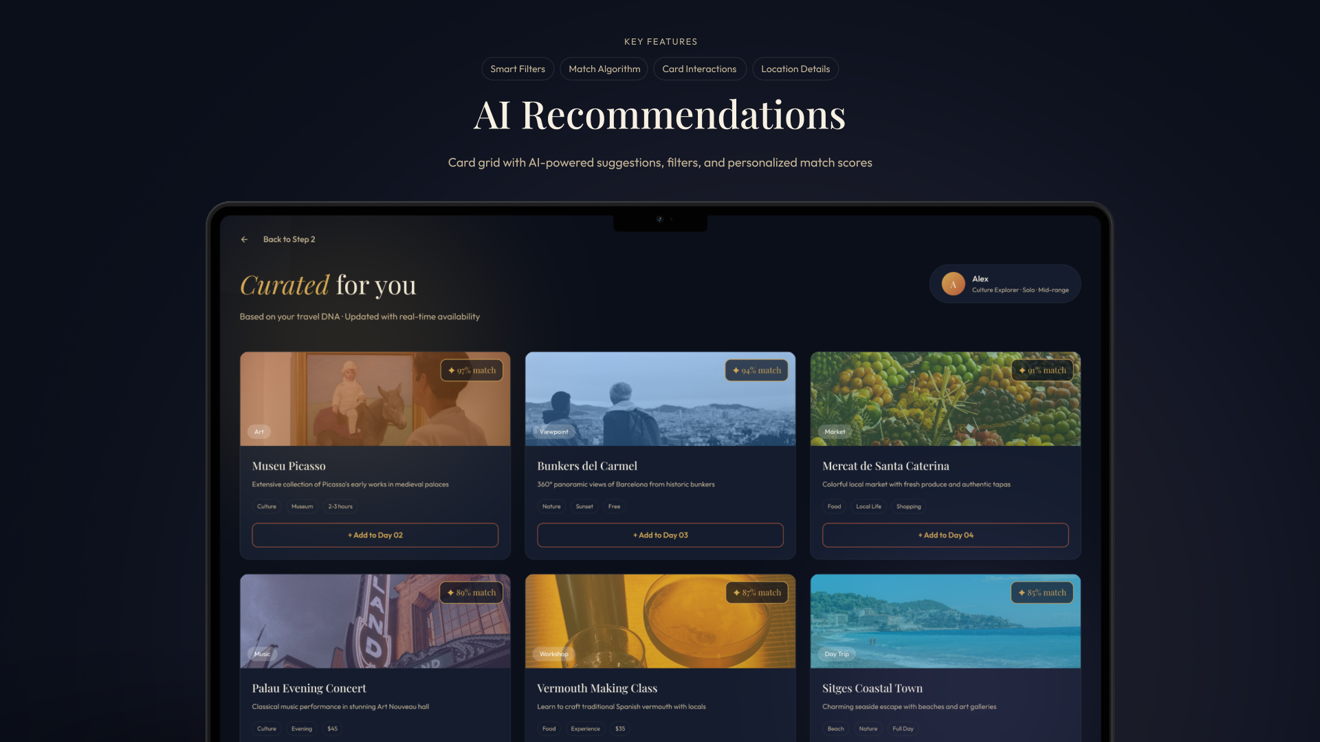 London Design Awards Winner - WAYRA — AI-Powered Personalized Travel Planning Platform