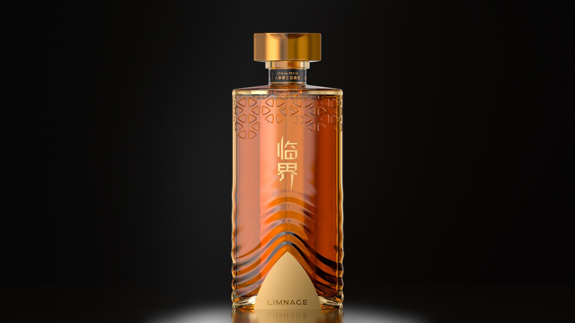 London Design Awards Winner -  Limnage Ginseng Whisky Plum Wine