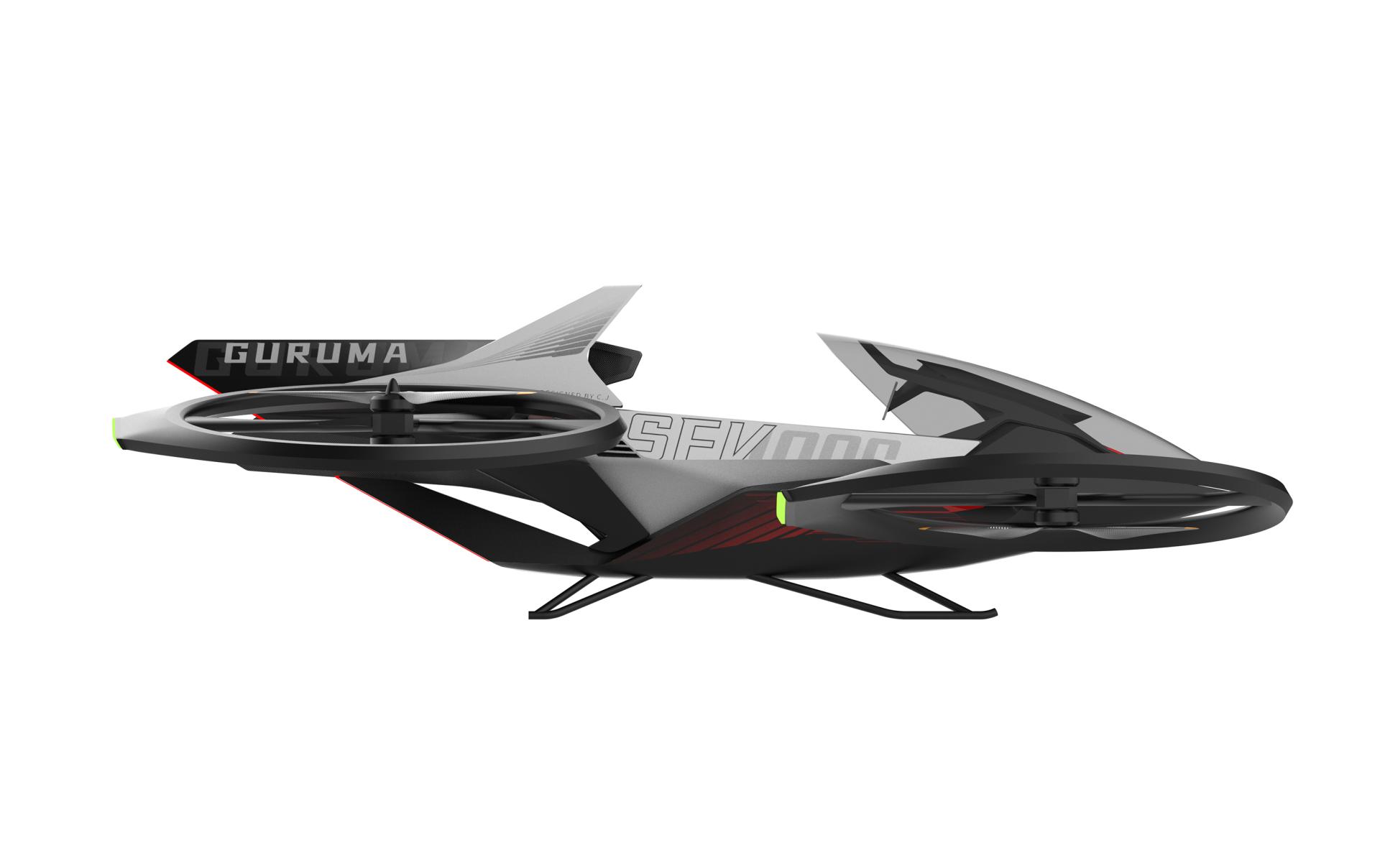 London Design Awards Winner - SFV-1000 Racing eVTOL