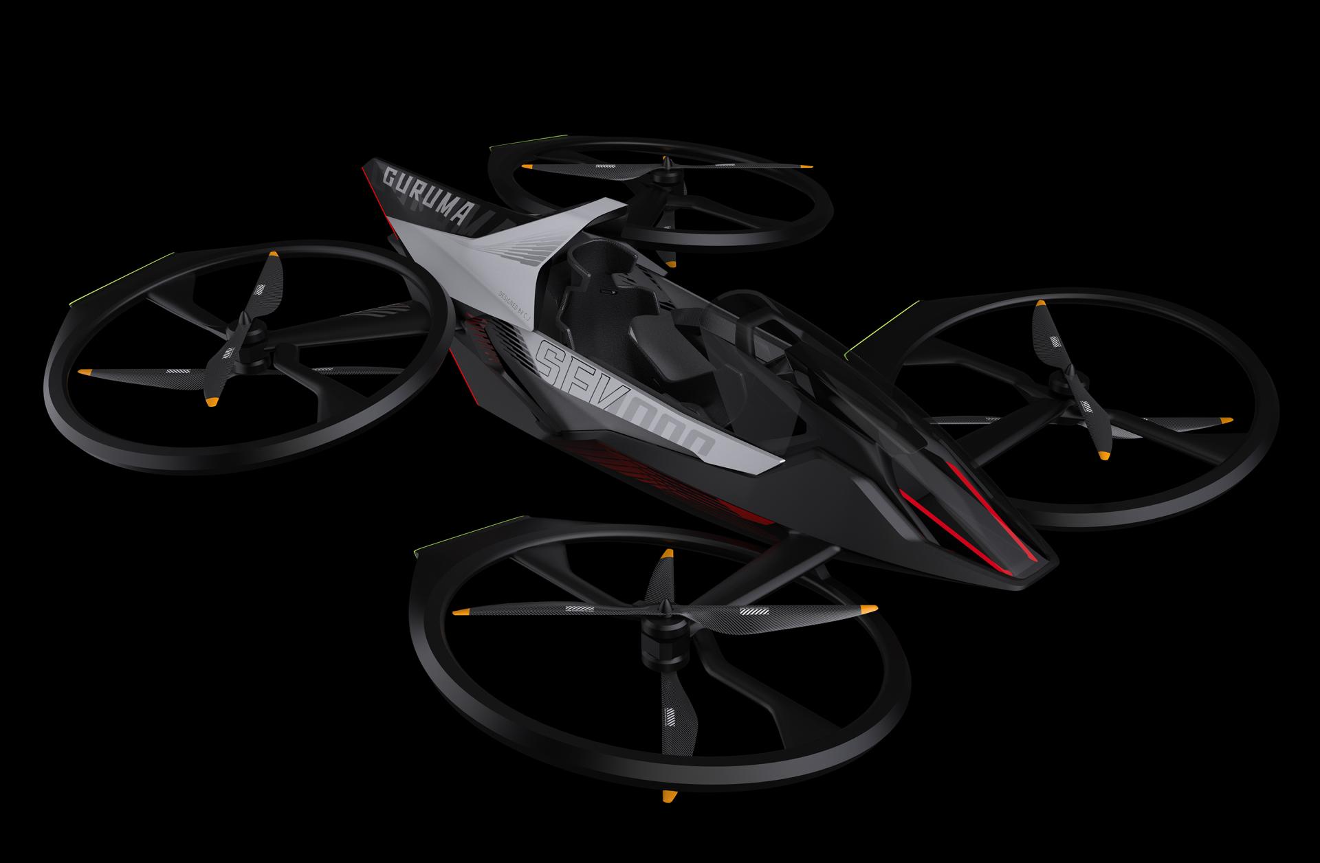 London Design Awards Winner - SFV-1000 Racing eVTOL