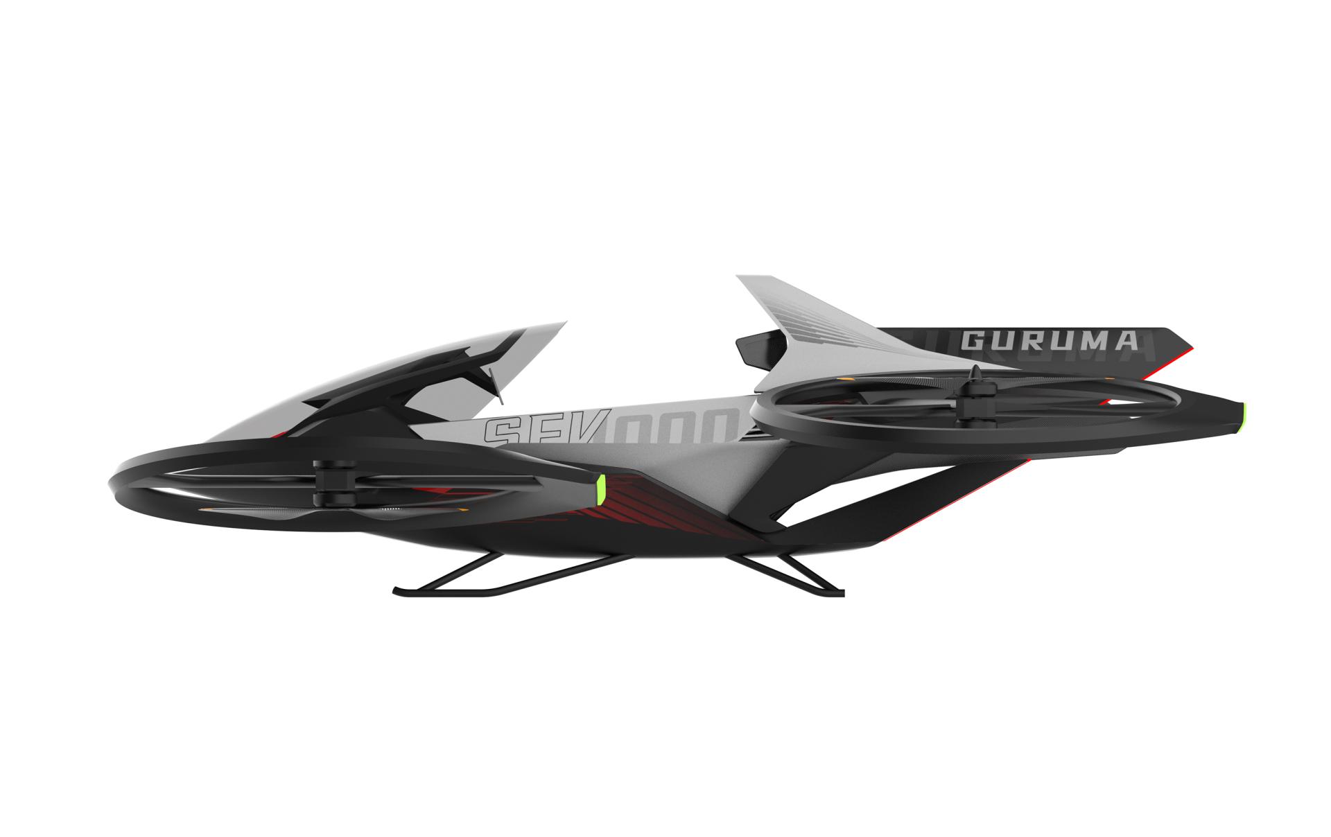 London Design Awards Winner - SFV-1000 Racing eVTOL