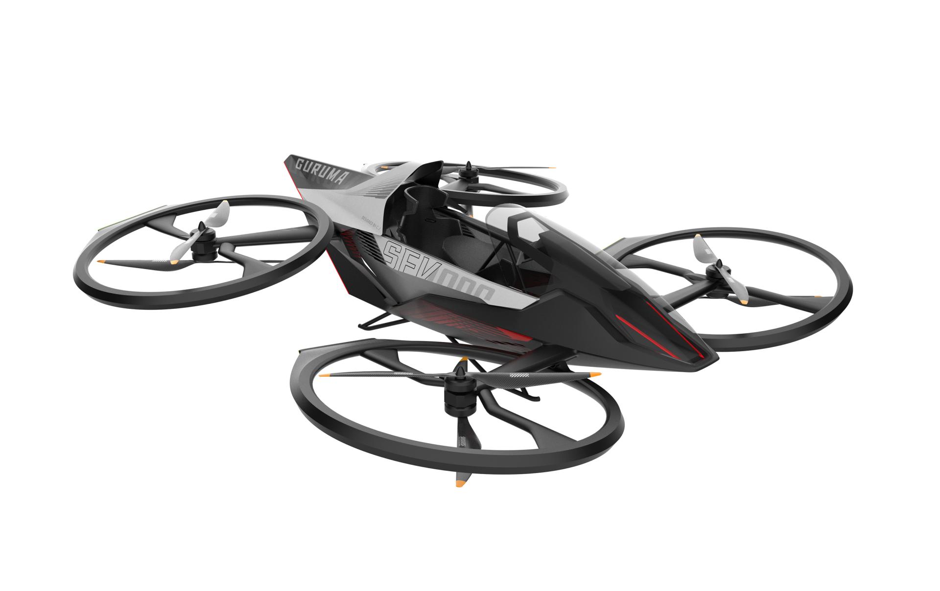 London Design Awards Winner - SFV-1000 Racing eVTOL