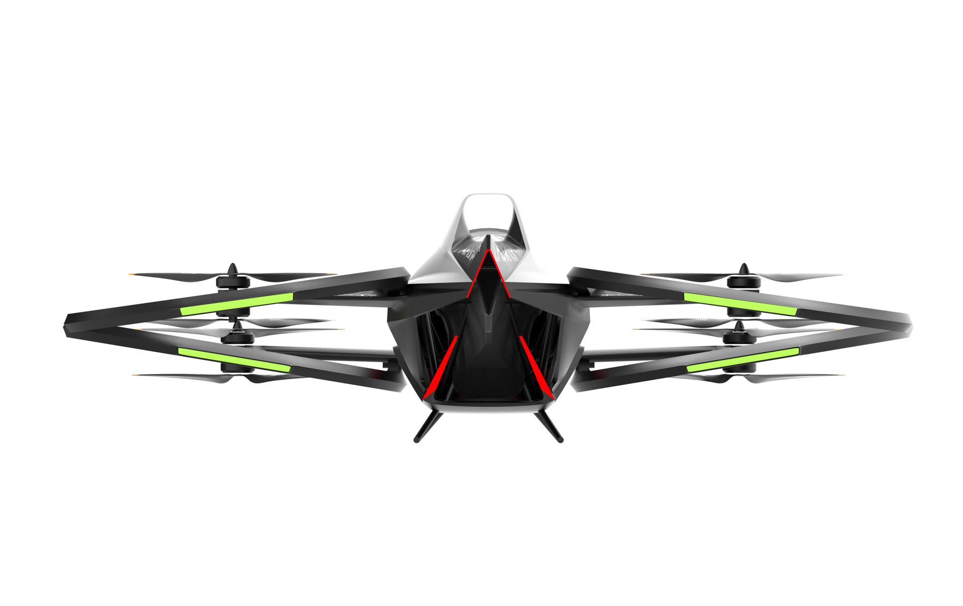 London Design Awards Winner - SFV-1000 Racing eVTOL