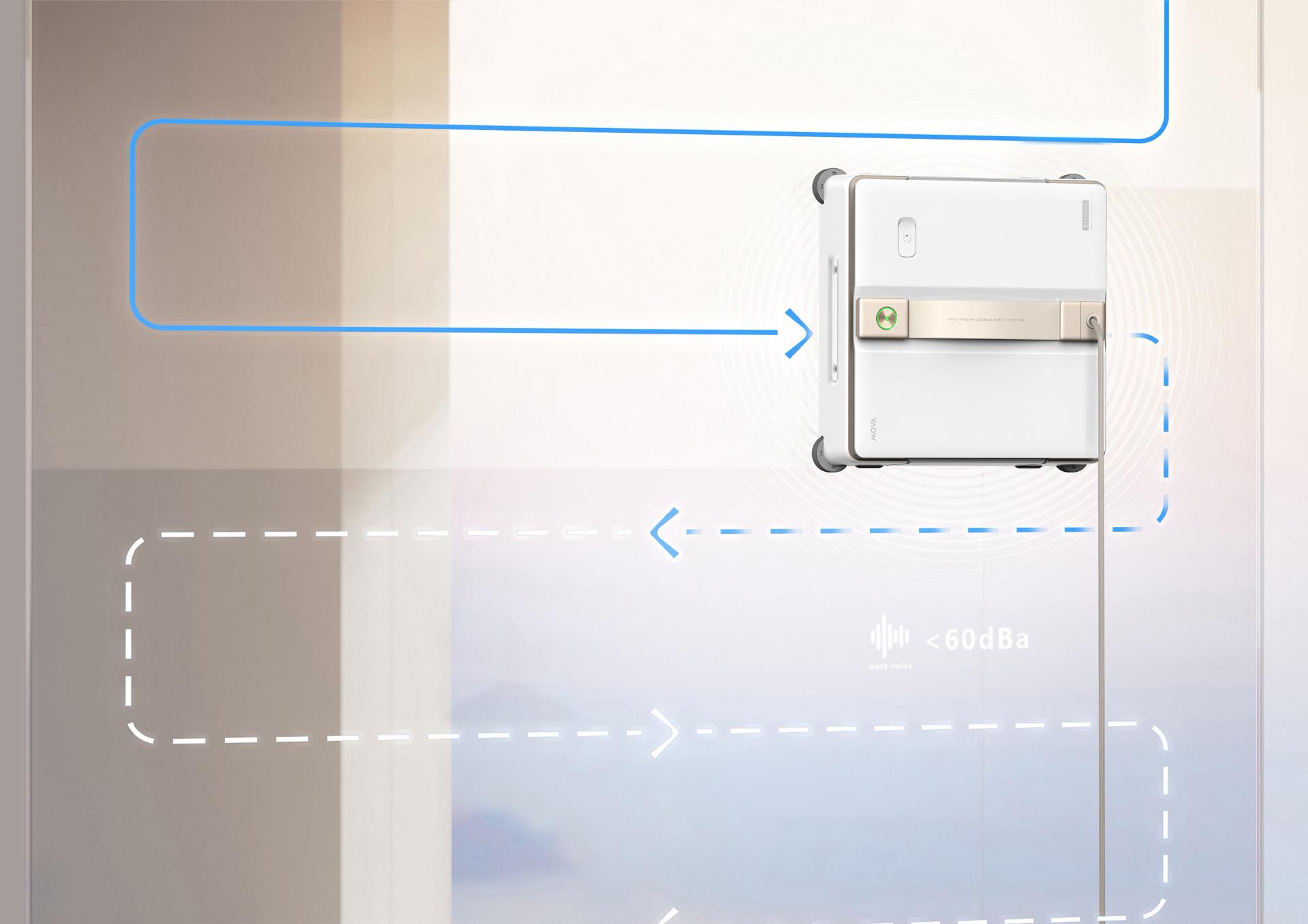 London Design Awards Winner - MOVA WINDOW CLEANING ROBOT - T1 STATION 