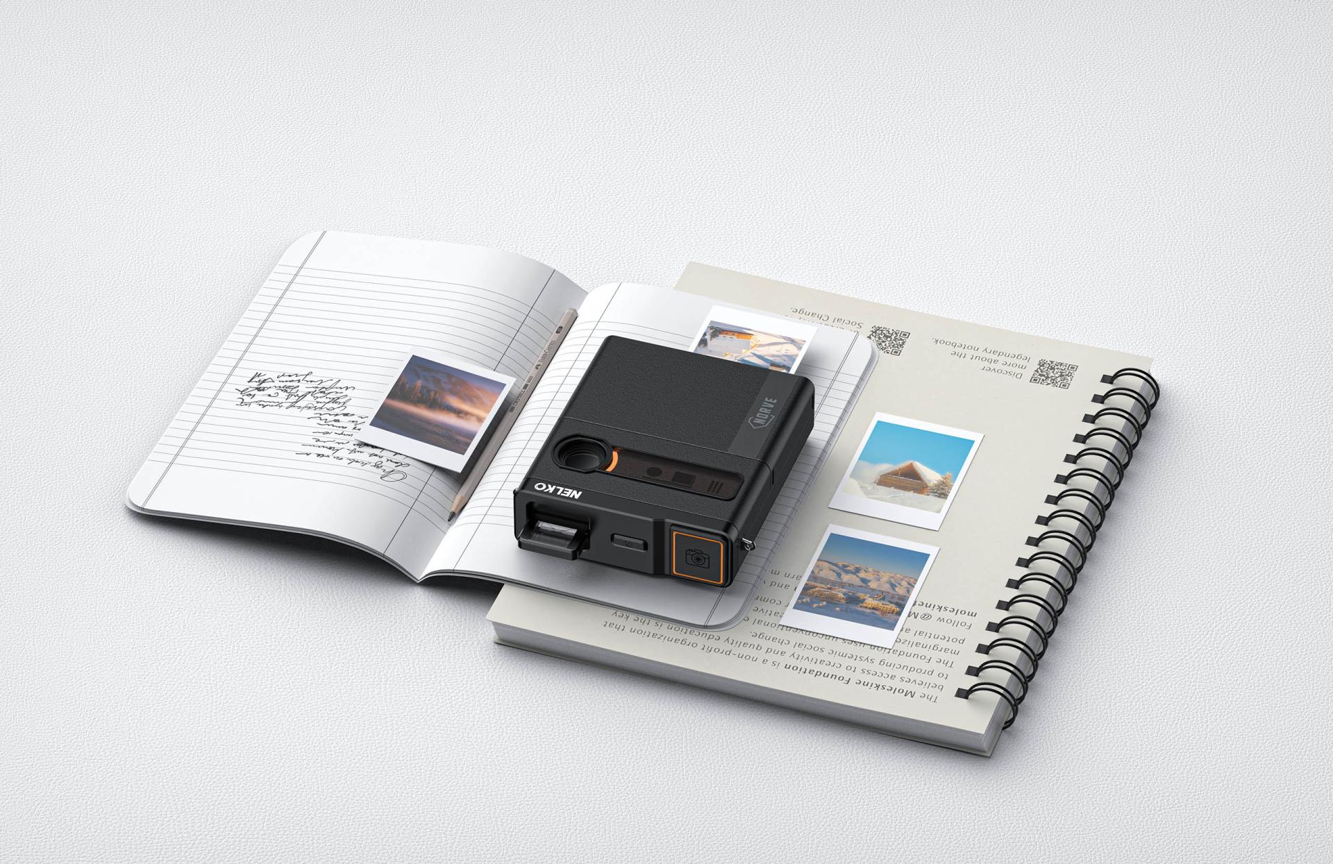 London Design Awards Winner - NELKO NORVE Instant Print Camera