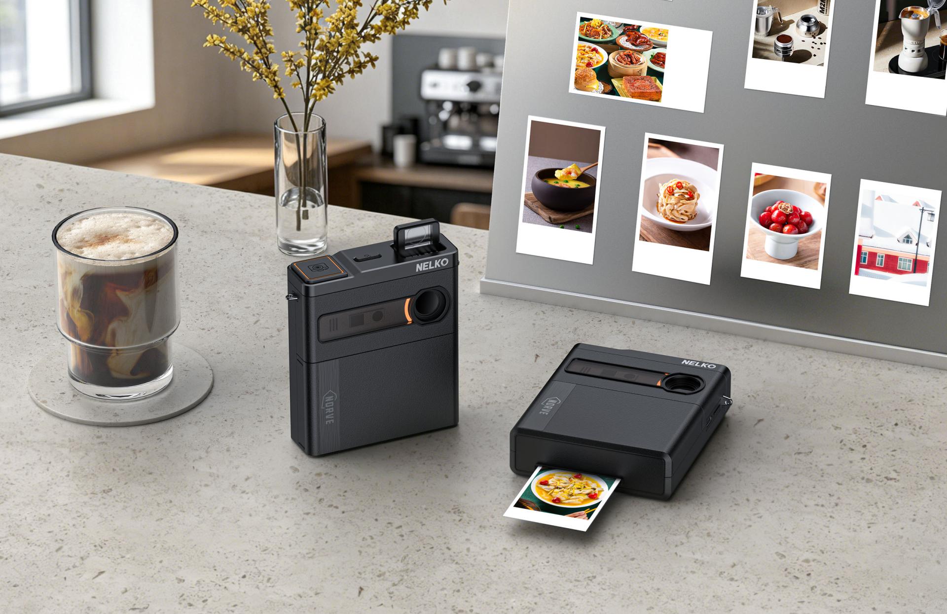 London Design Awards Winner - NELKO NORVE Instant Print Camera