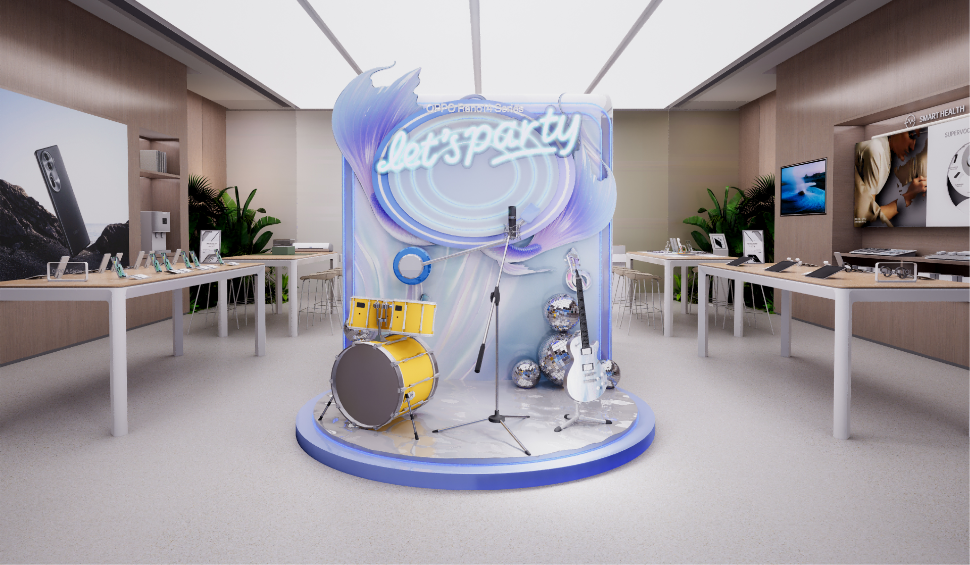 London Design Awards Winner - OPPO Overseas Pop-Up Store