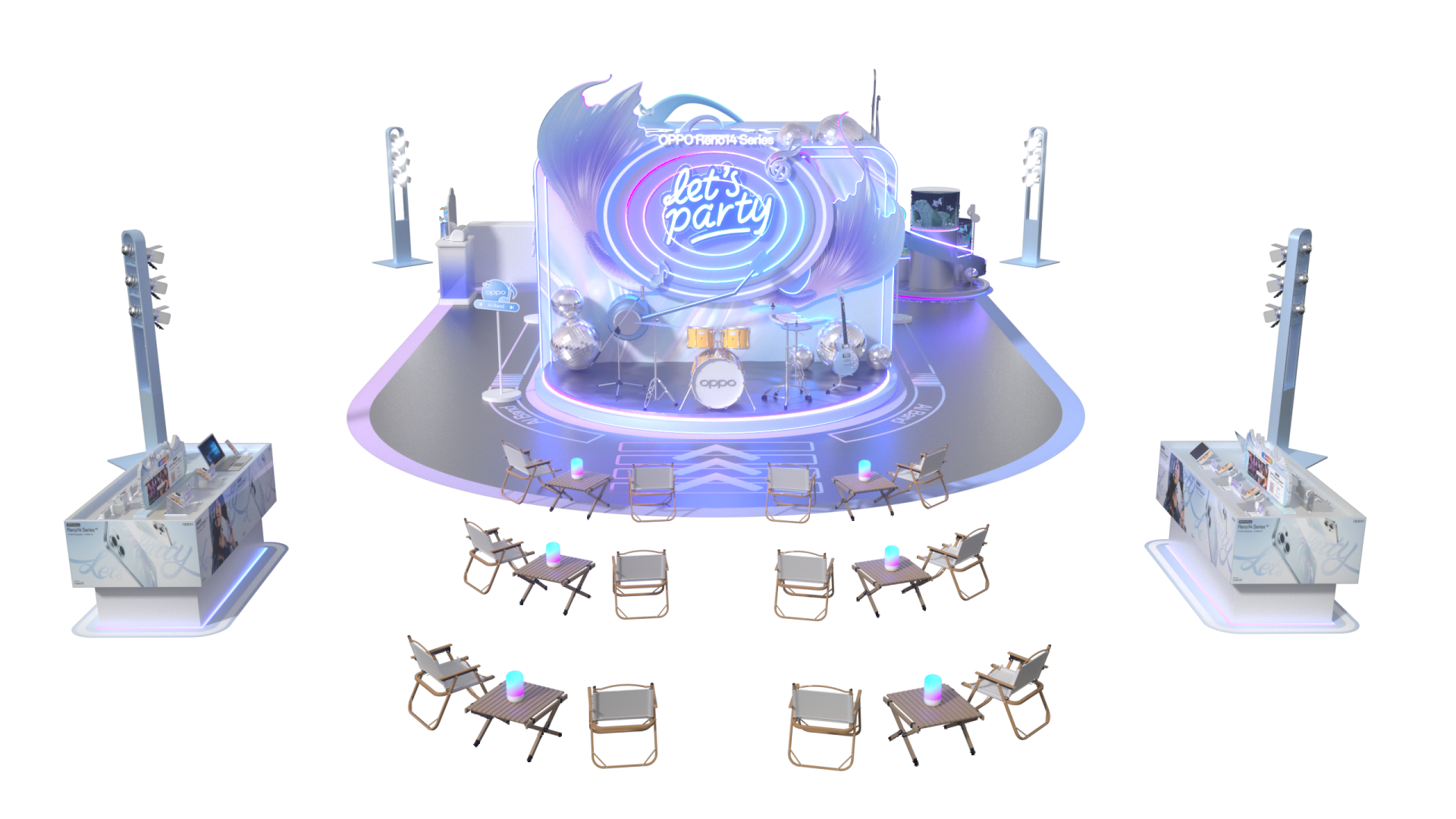 London Design Awards Winner - OPPO Overseas Pop-Up Store