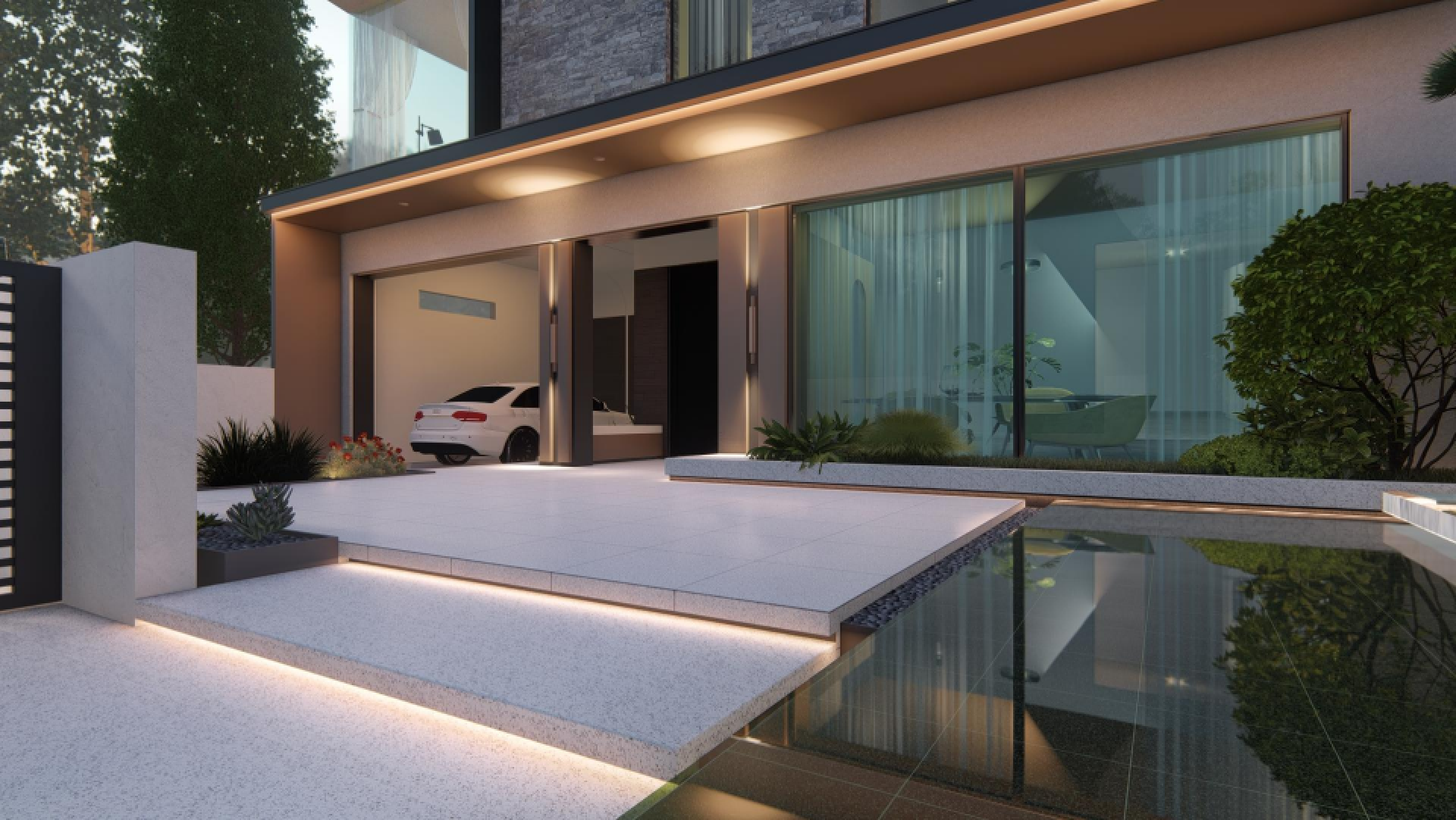 London Design Awards Winner - Symbiotic Sanctuary: A Biophilic Villa Retreat