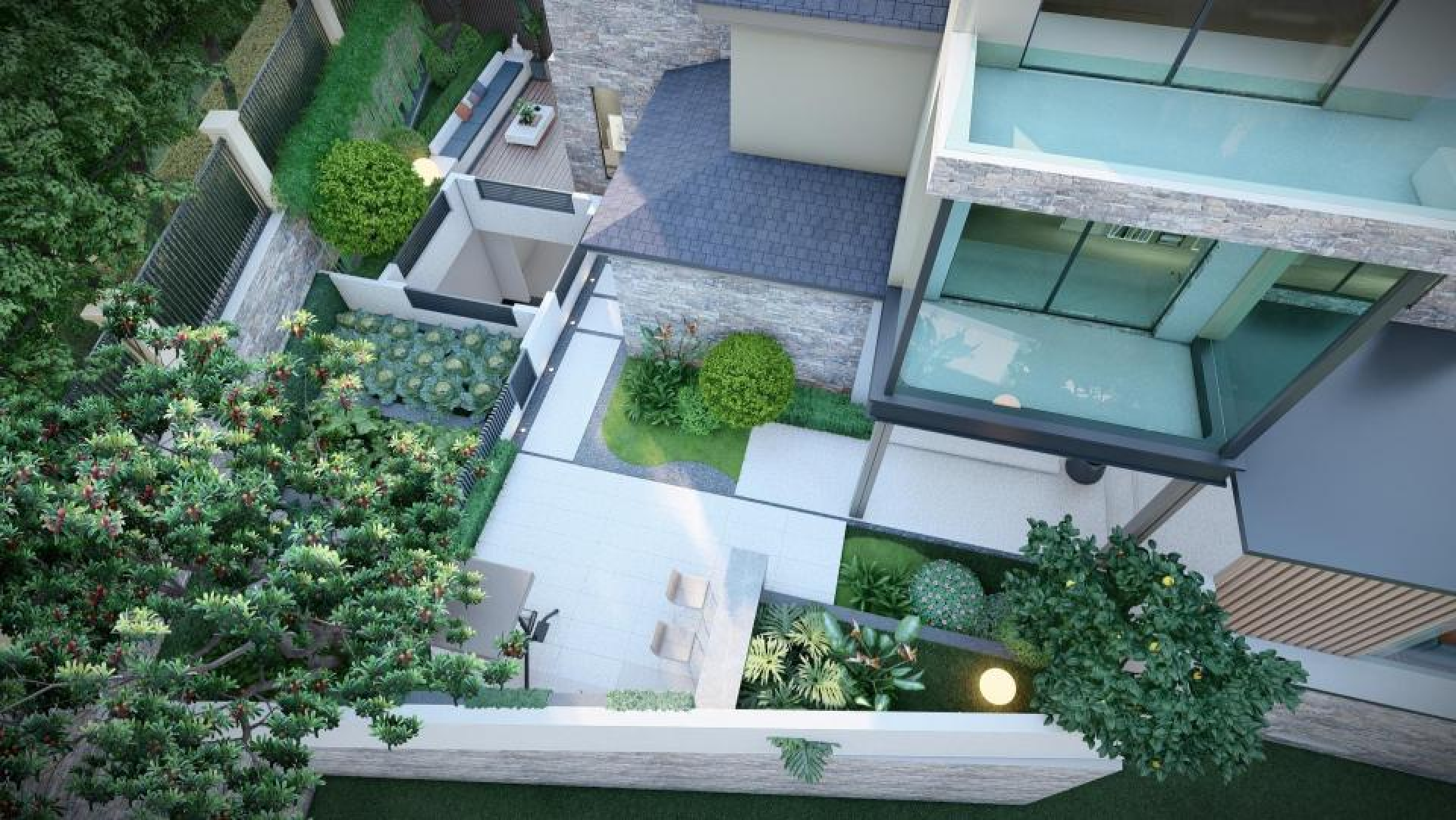 London Design Awards Winner - Symbiotic Sanctuary: A Biophilic Villa Retreat