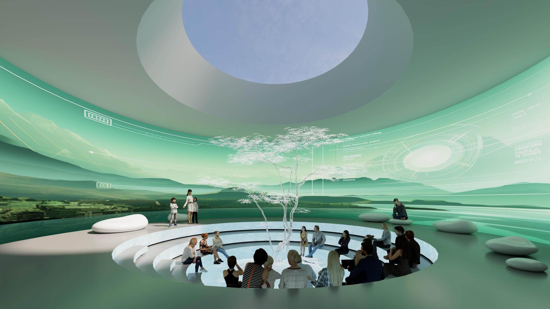 London Design Awards Winner - Lushan Xihai Zhelin Dam Cultural Center