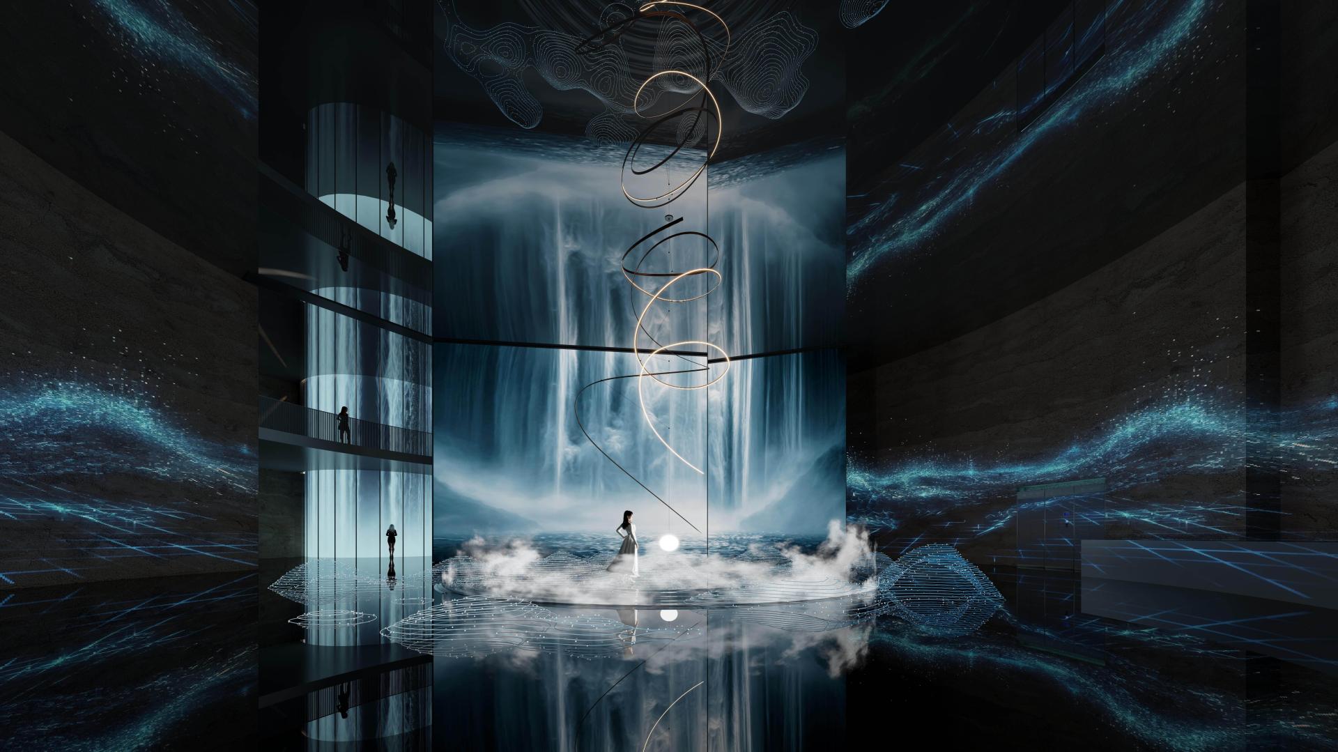 London Design Awards Winner - Lushan Xihai Zhelin Dam Cultural Center