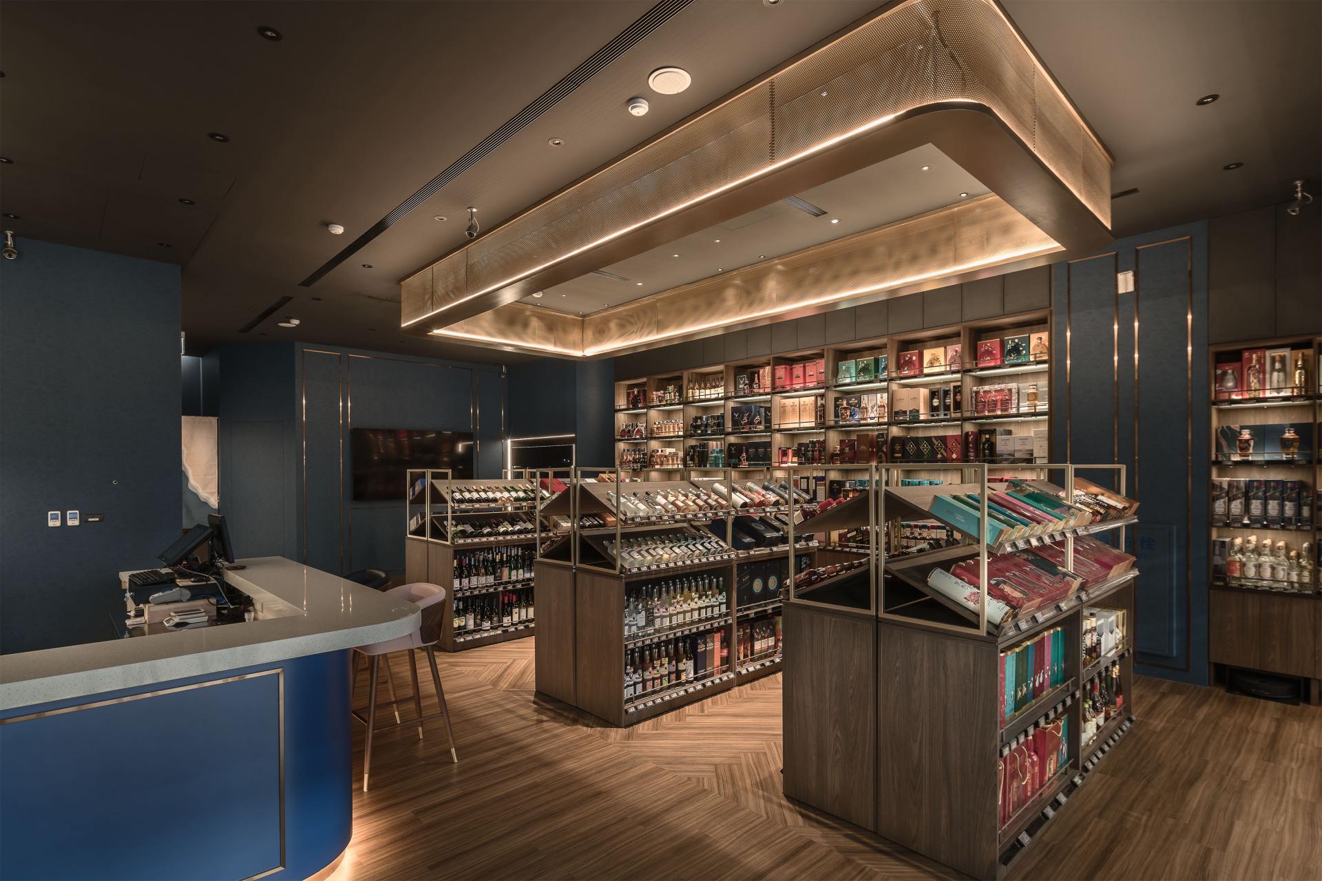 London Design Awards Winner - Liquor Explorer | Hybrid Commercial Space