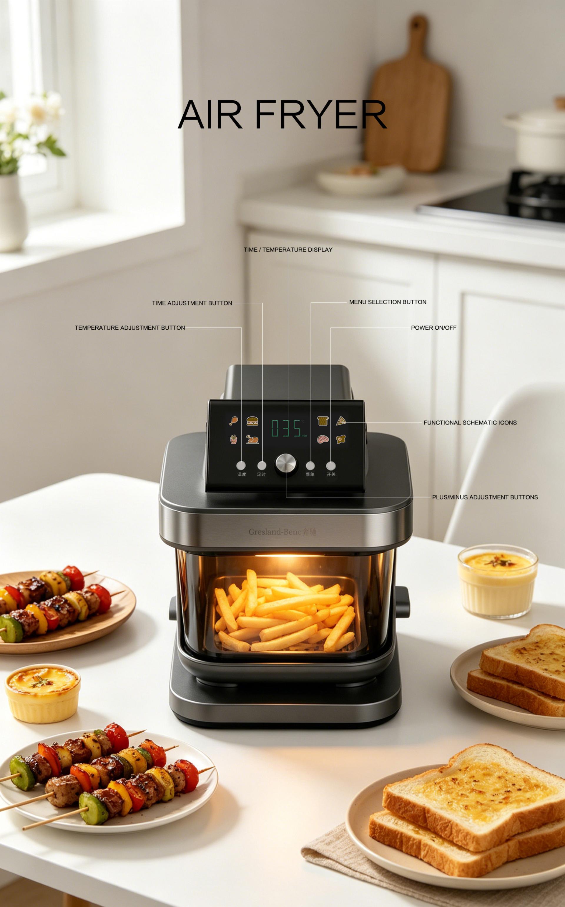 London Design Awards Winner - Gresland-Benc Air Fryer
