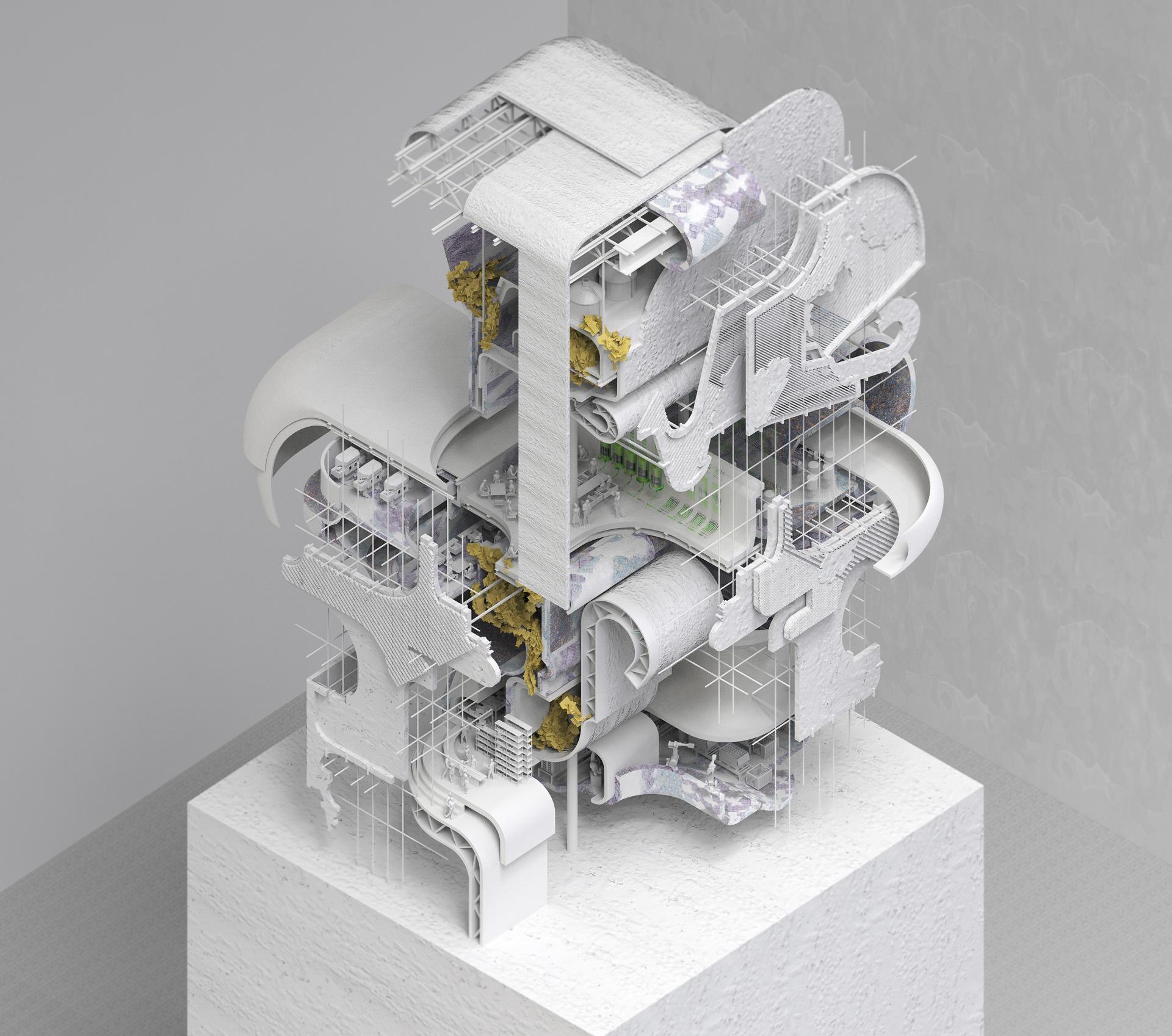 London Design Awards Winner - Algae Food Bank: Reactivating Nature
