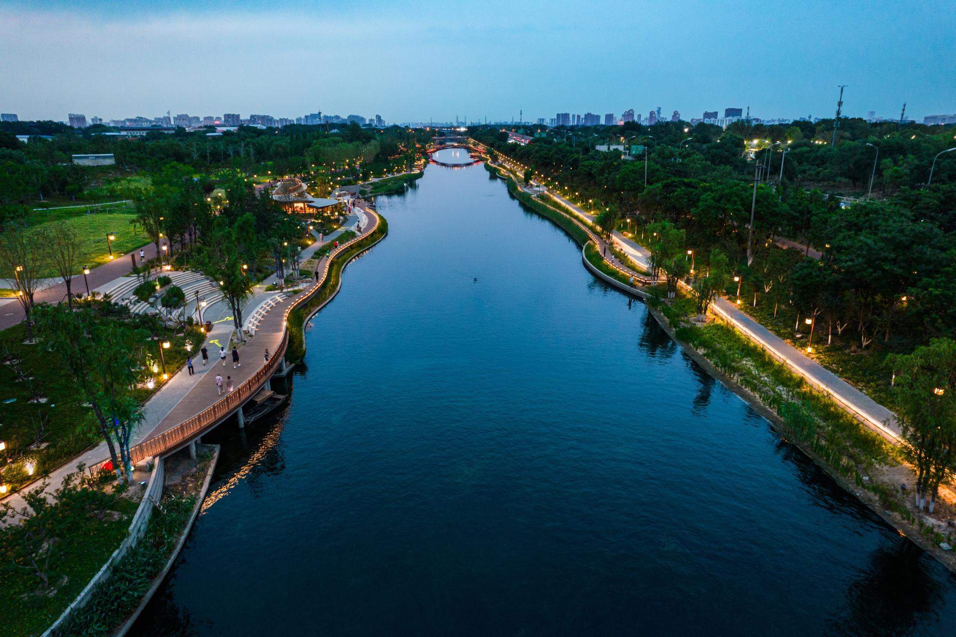 London Design Awards Winner - Qinghe Riverside Green Corridor — Qinghe Islet