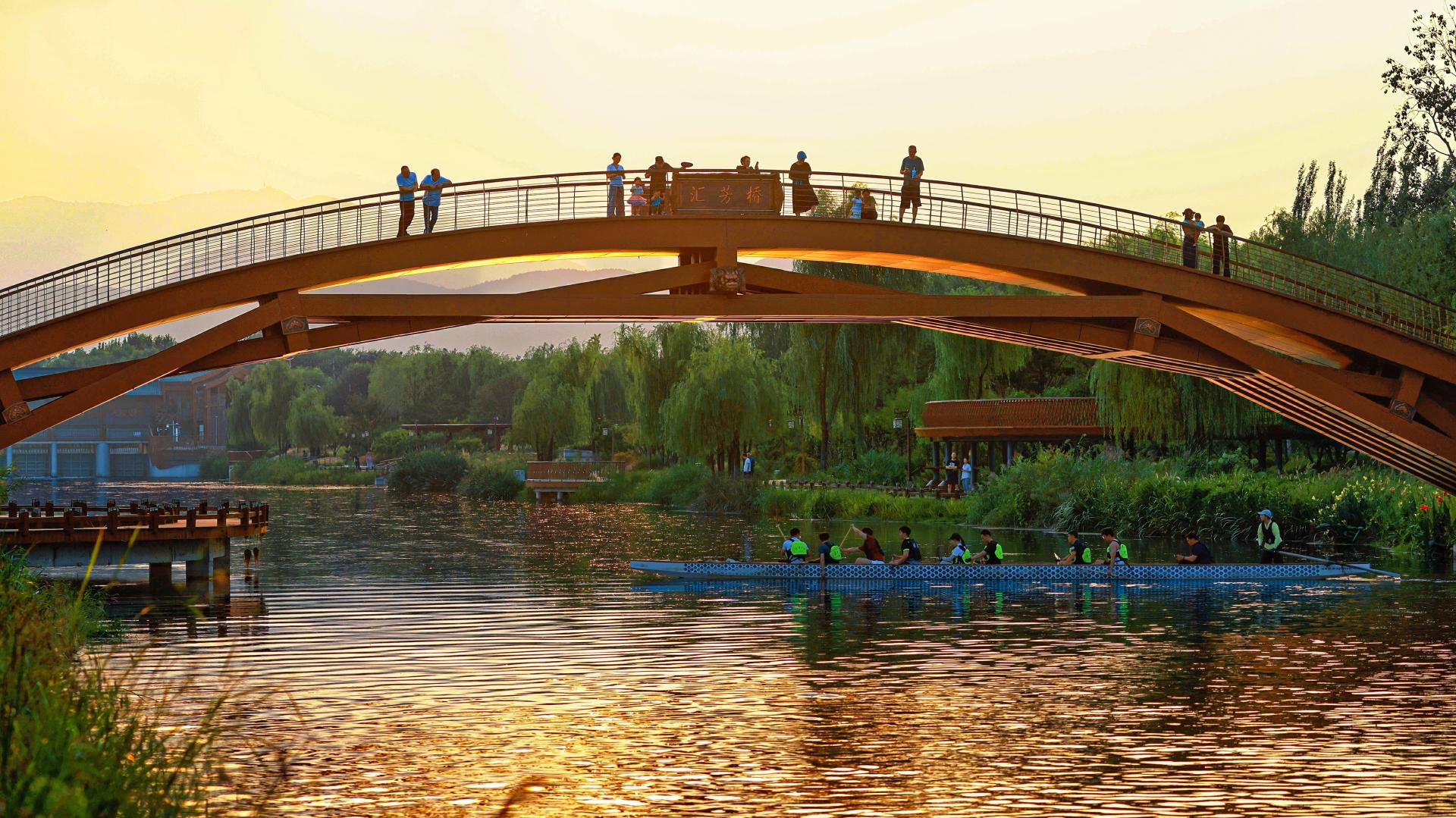 London Design Awards Winner - Qinghe Riverside Green Corridor — Qinghe Islet
