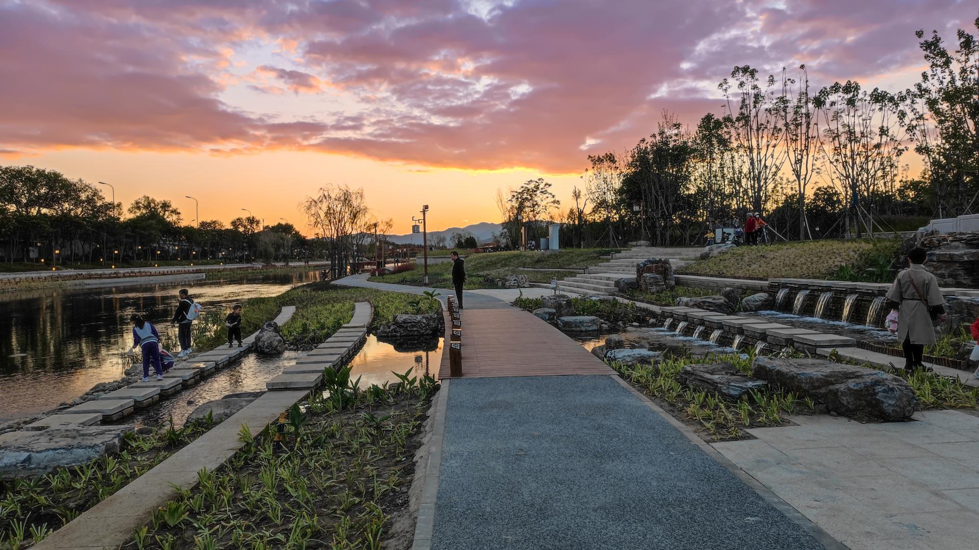 London Design Awards Winner - Qinghe Riverside Green Corridor — Qinghe Islet